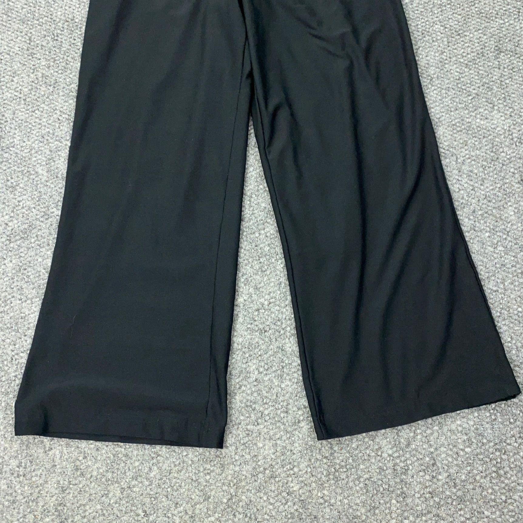 Spanx Spanx Pants Womens M Black Hi-Rise Stretch Layered Lining Wide Leg Dress Pants Size 26" / US 2 / IT 38 - 4 Thumbnail