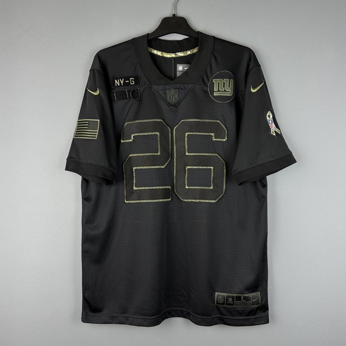 Nike Salute to Service New York Giants Jersey Saquon Barkley Size US L / EU 52-54 / 3 - 1 Thumbnail