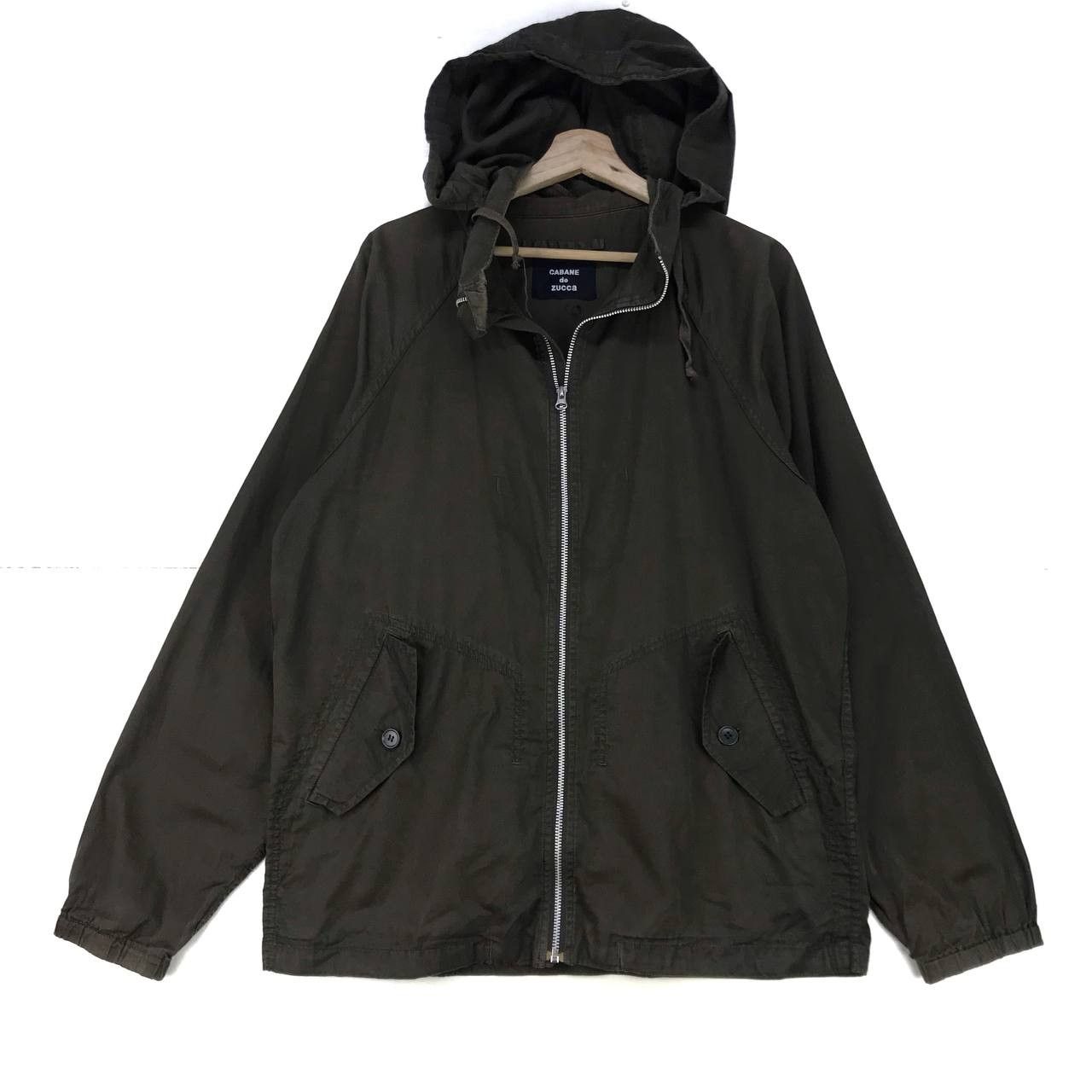 CABANE de ZUCCa Cabane de Zucca by Issey Miyake Zipper Hooded Jacket Size US M / EU 48-50 / 2 - 1 Thumbnail