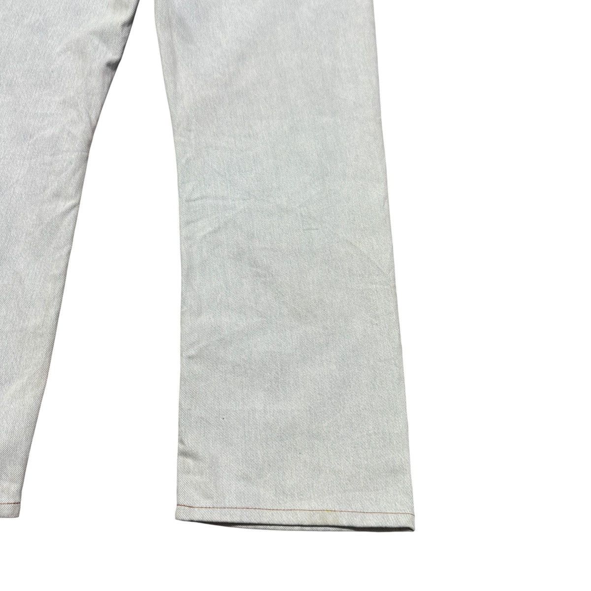 Acne Studios Acne Studios Log Lt Blue Denim Baggy Jeans Lightwash Size US 32 / EU 48 - 14 Thumbnail
