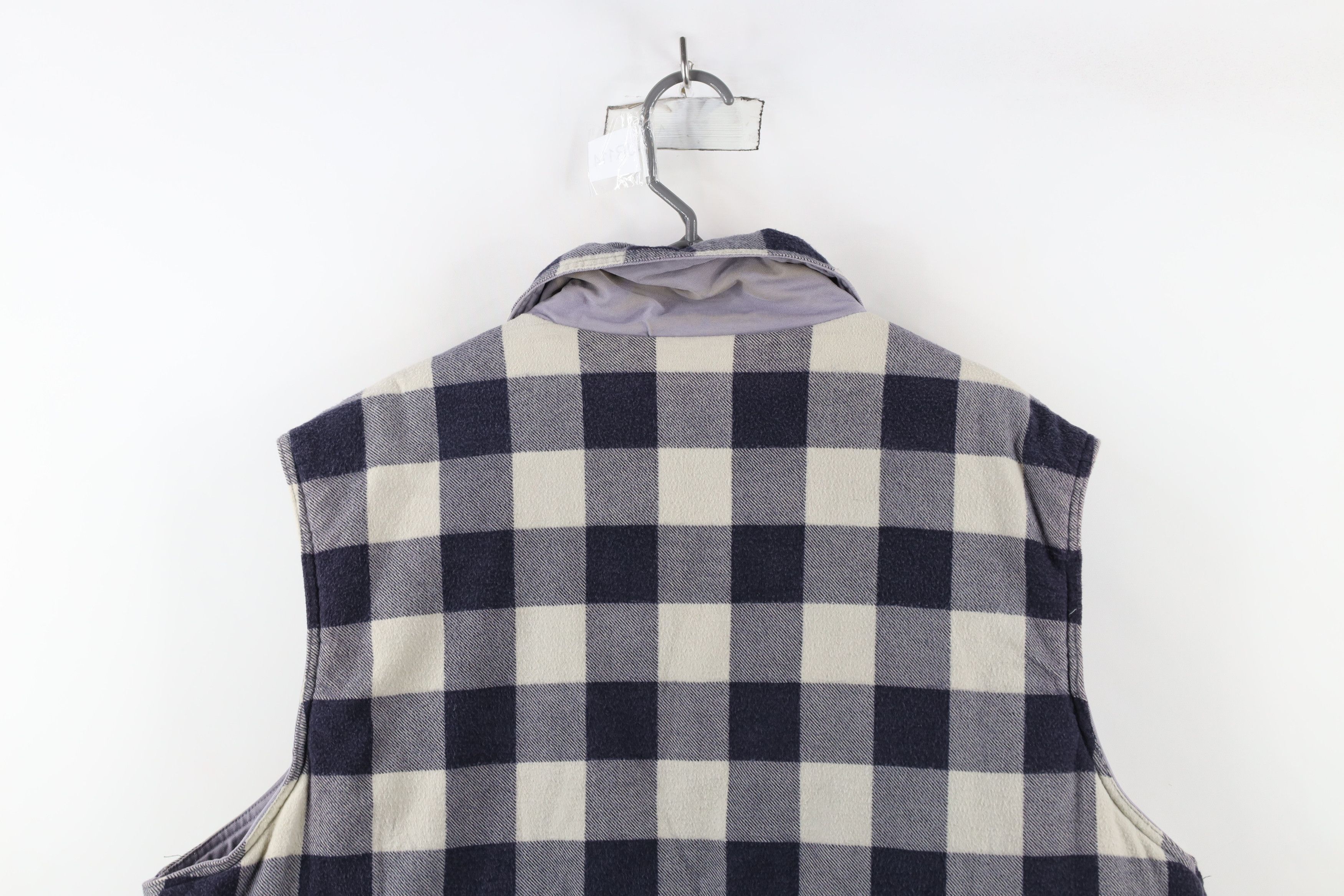 Vintage Vintage 90s Streetwear Reversible Puffer Vest Jacket Gray Size US XXL / EU 58 / 5 - 8 Thumbnail