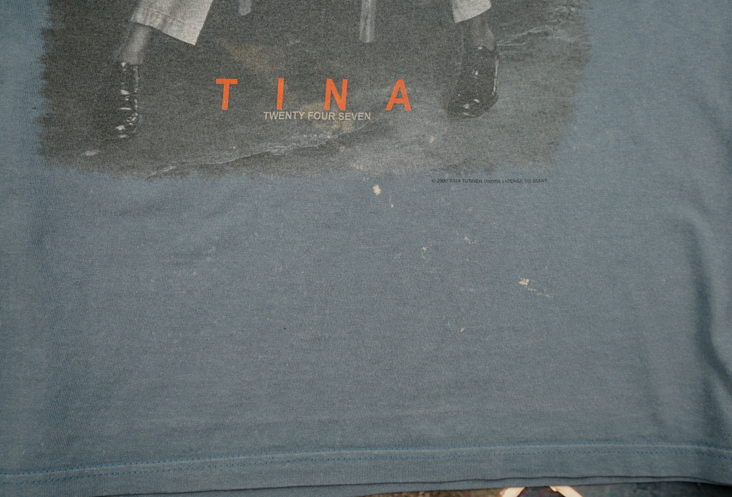 Band Tees × Vintage Vintage 2000 Tina Turner Tour T-Shirt Size US XL / EU 56 / 4 - 5 Thumbnail