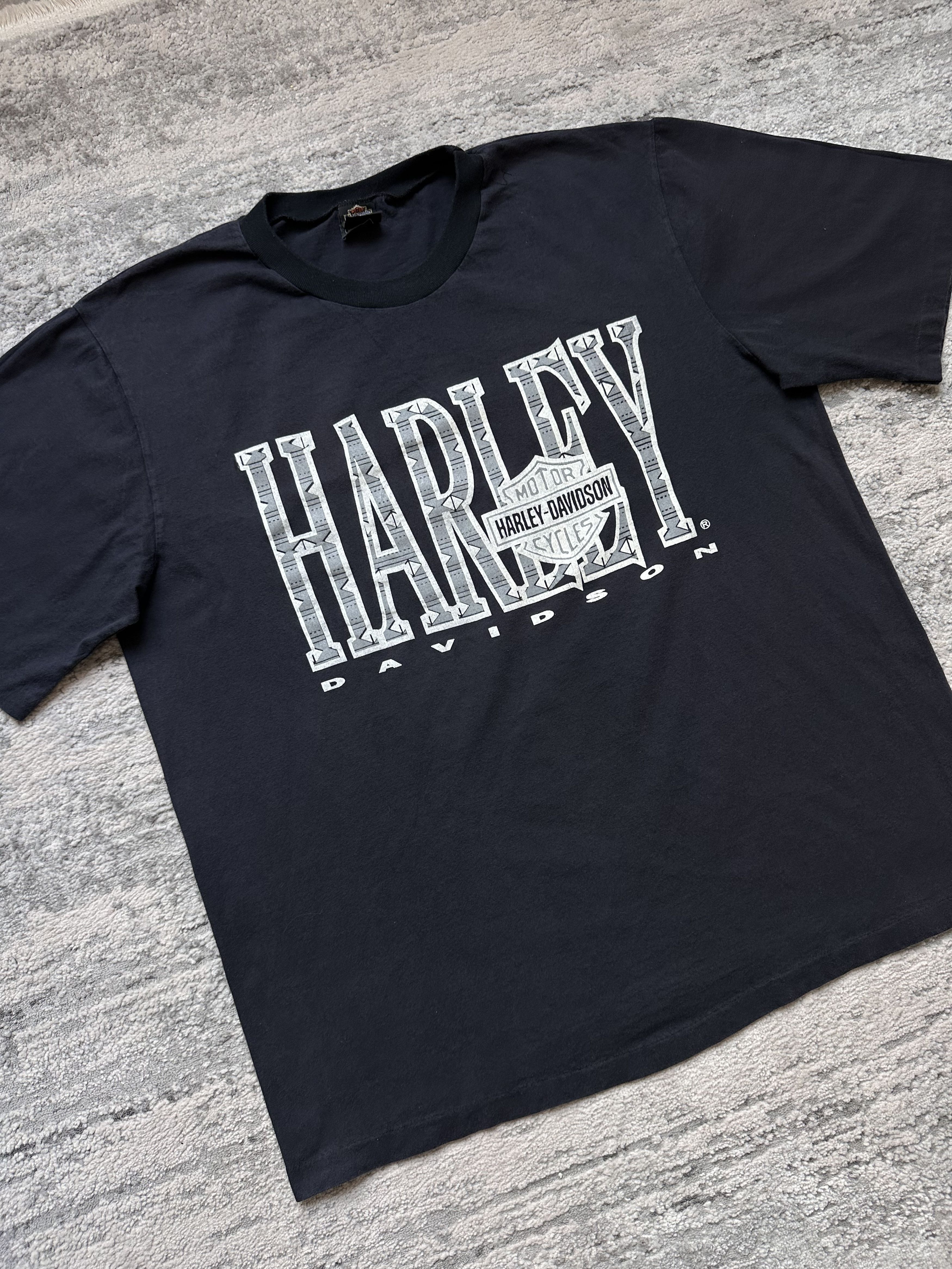 Harley Davidson Harley Davidson vintage t shirt Size US XL / EU 56 / 4 - 2 Thumbnail