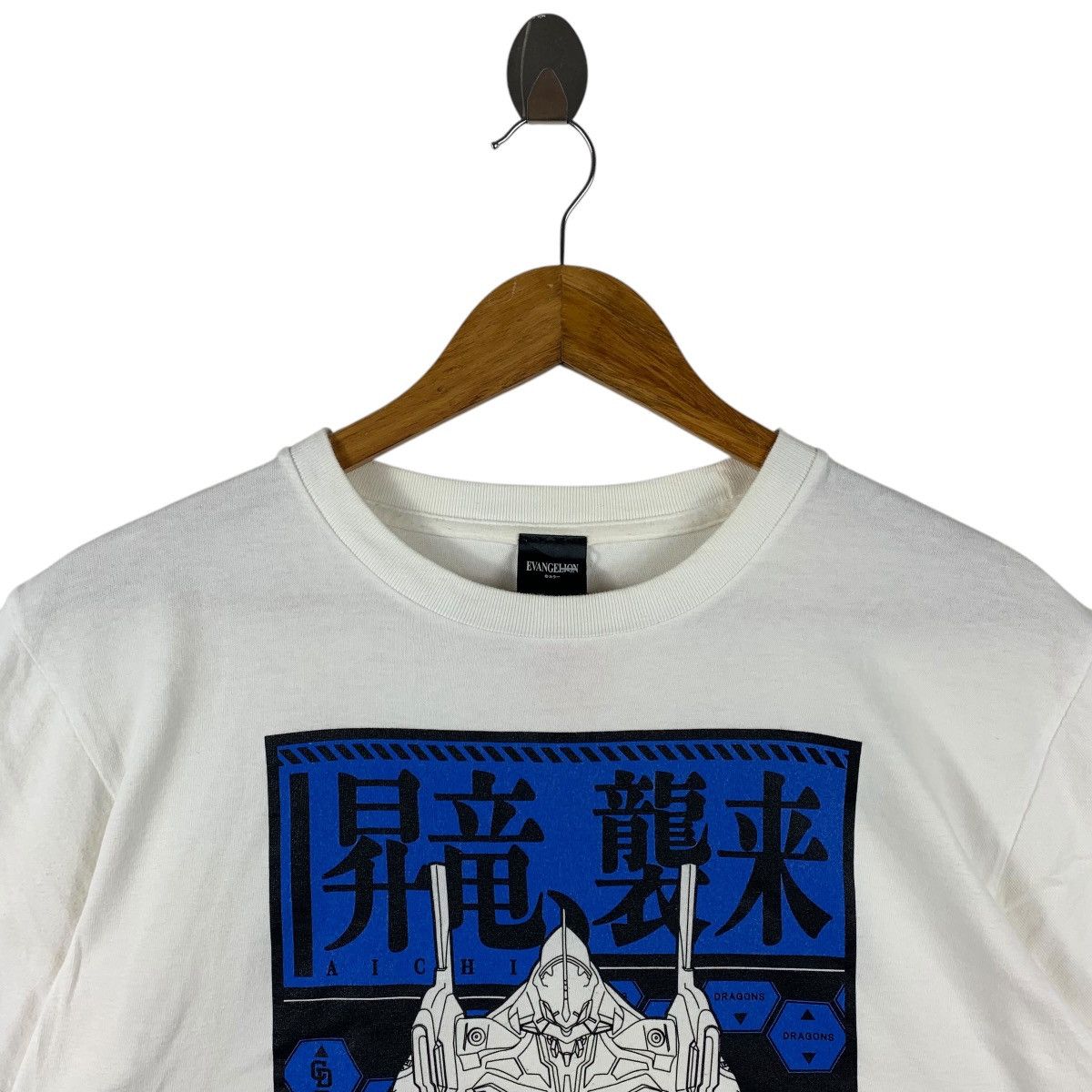 Anime × Japanese Brand EVANGELION X DRAGONS neon genesis ANIME tee Size US M / EU 48-50 / 2 - 2 Thumbnail