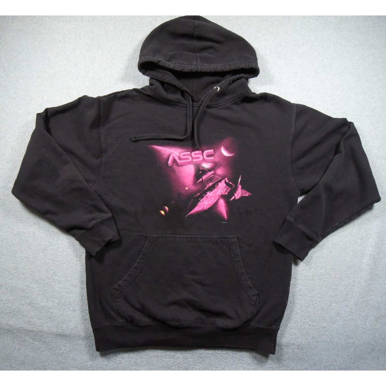 Anti Social Social Club Anti Social Social Club Hoodie Mens Medium Black Sweatshirt Streetwear Pullover Jacket Hoodie Size US M / EU 48-50 / 2 - 3 Thumbnail
