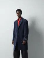 Gucci o1loc1c1225 762007 Smooth Coat With Gucci Web Label Size US XXL / EU 58 / 5 - 6 Thumbnail