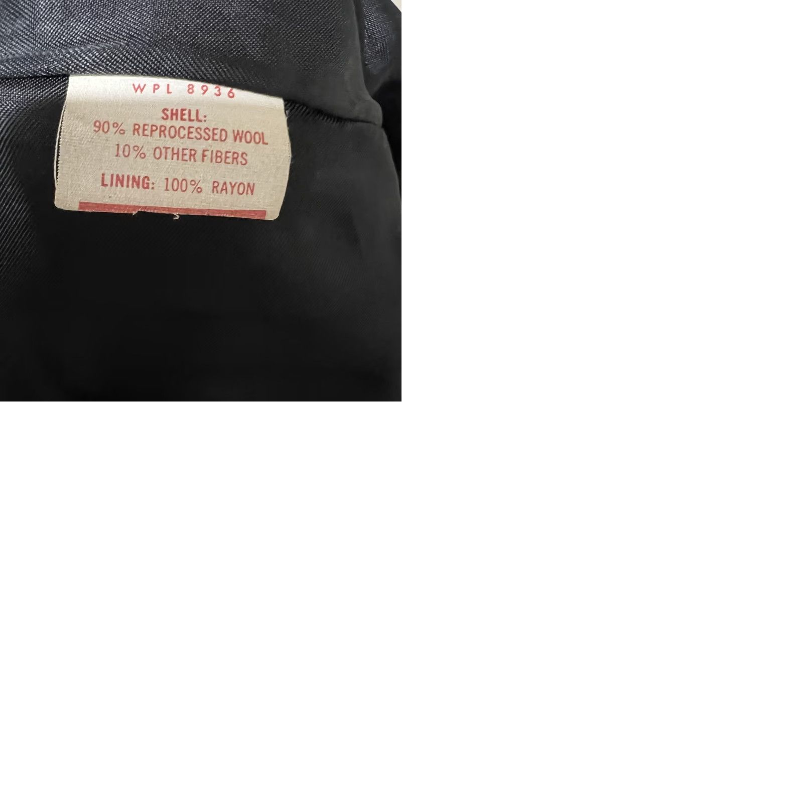 Vintage VINTAGE Blank Varsity Jacket Wool Sz 16 Men Black Varsity Jacket 16 Mens Wool Jacket Size US XL / EU 56 / 4 - 9 Thumbnail