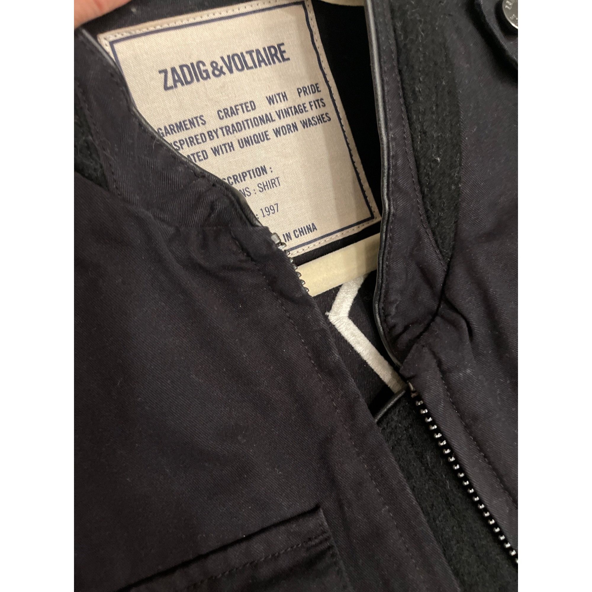 Zadig & Voltaire Zadig & Voltaire Embroidered Broken Heart Moto Jacket Size S / US 4 / IT 40 - 7 Thumbnail