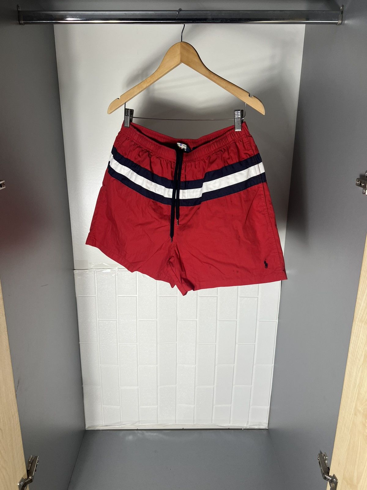 Polo Ralph Lauren × Vintage VERY RARE POLO SPORT RALPH LAUREN NYLON DESIGNER SHORTS 90s Size US 32 / EU 48 - 3 Thumbnail