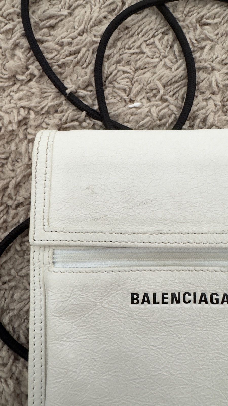 Balenciaga Balenciaga Explorer Pouch - White Size ONE SIZE - 4 Thumbnail