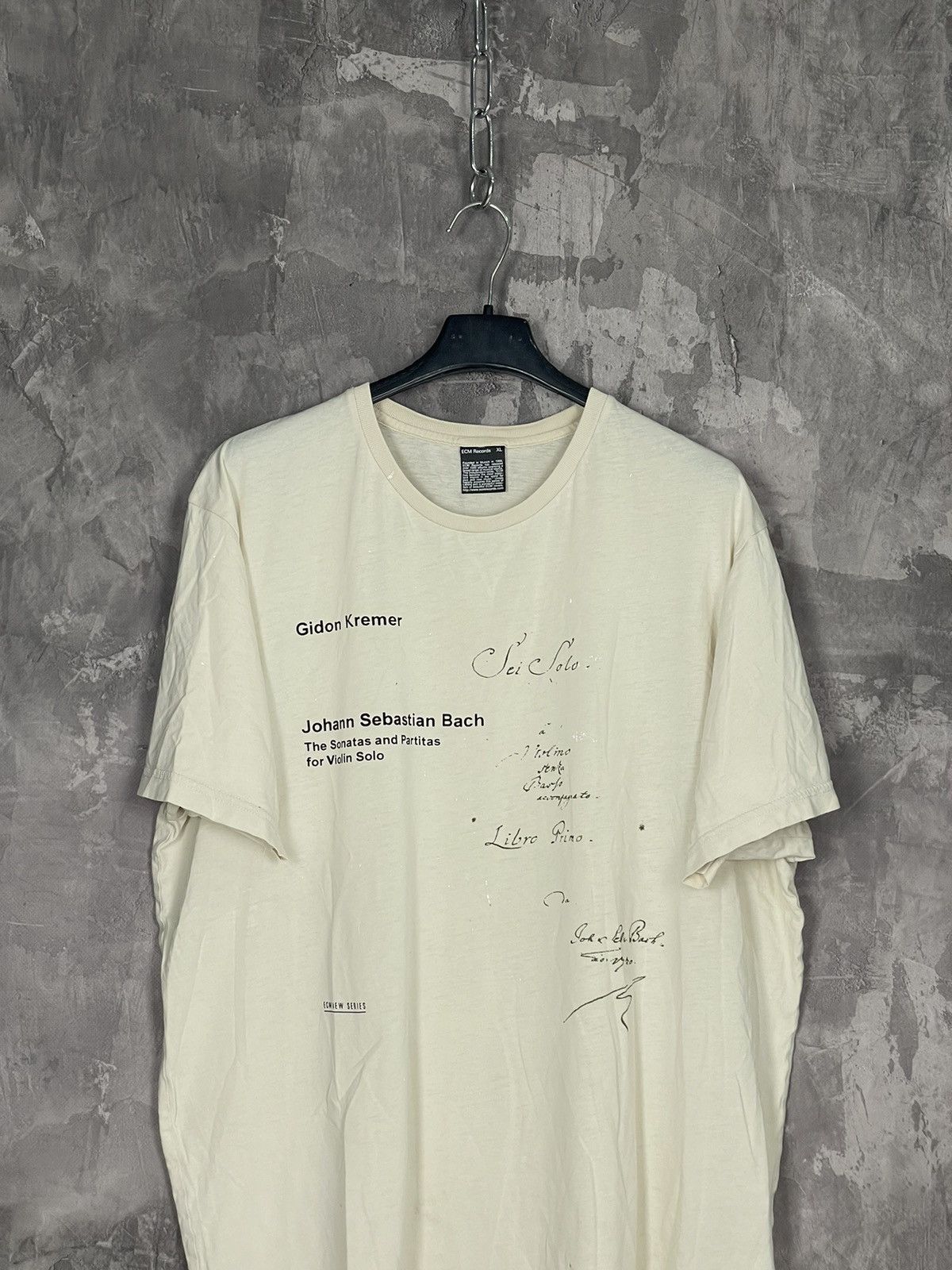 Band Tees × Vintage Keith Jarrett ECM Records Streetwear Music T Shirt P Size US XL / EU 56 / 4 - 2 Thumbnail