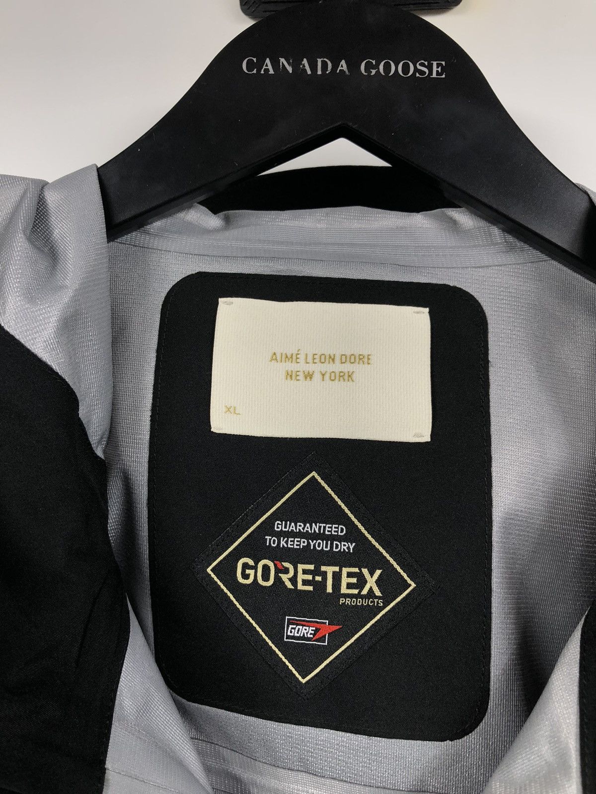 Aime Leon Dore Aime Leon Dore FW24 Jet Black Gore-Tex Shell Jacket XL Size US XL / EU 56 / 4 - 3 Thumbnail