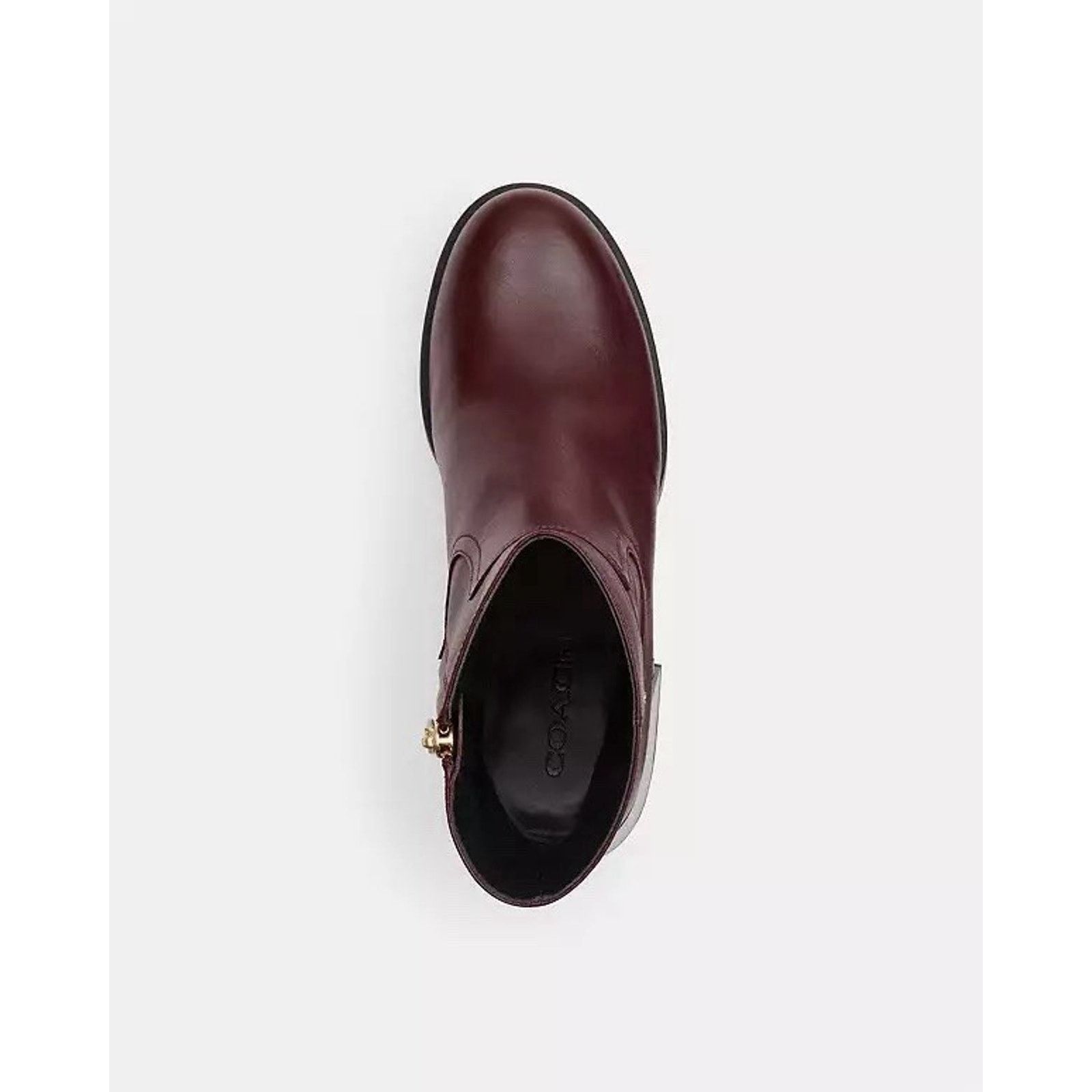Coach NEW COACH Women's Block Heel Boot Dark Wine CCH17 Size 6 Size US 6 / IT 36 - 9 Thumbnail
