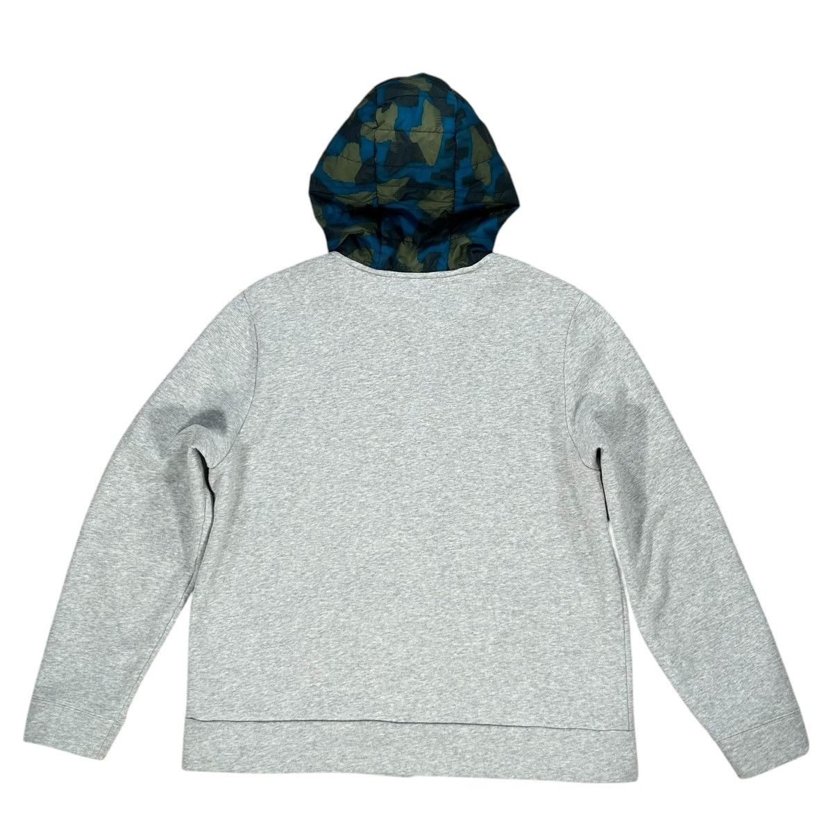 Lacoste Lacoste Sport Mens Gray Military Army Camo Sweatshirt Jacket Size US XL / EU 56 / 4 - 3 Thumbnail