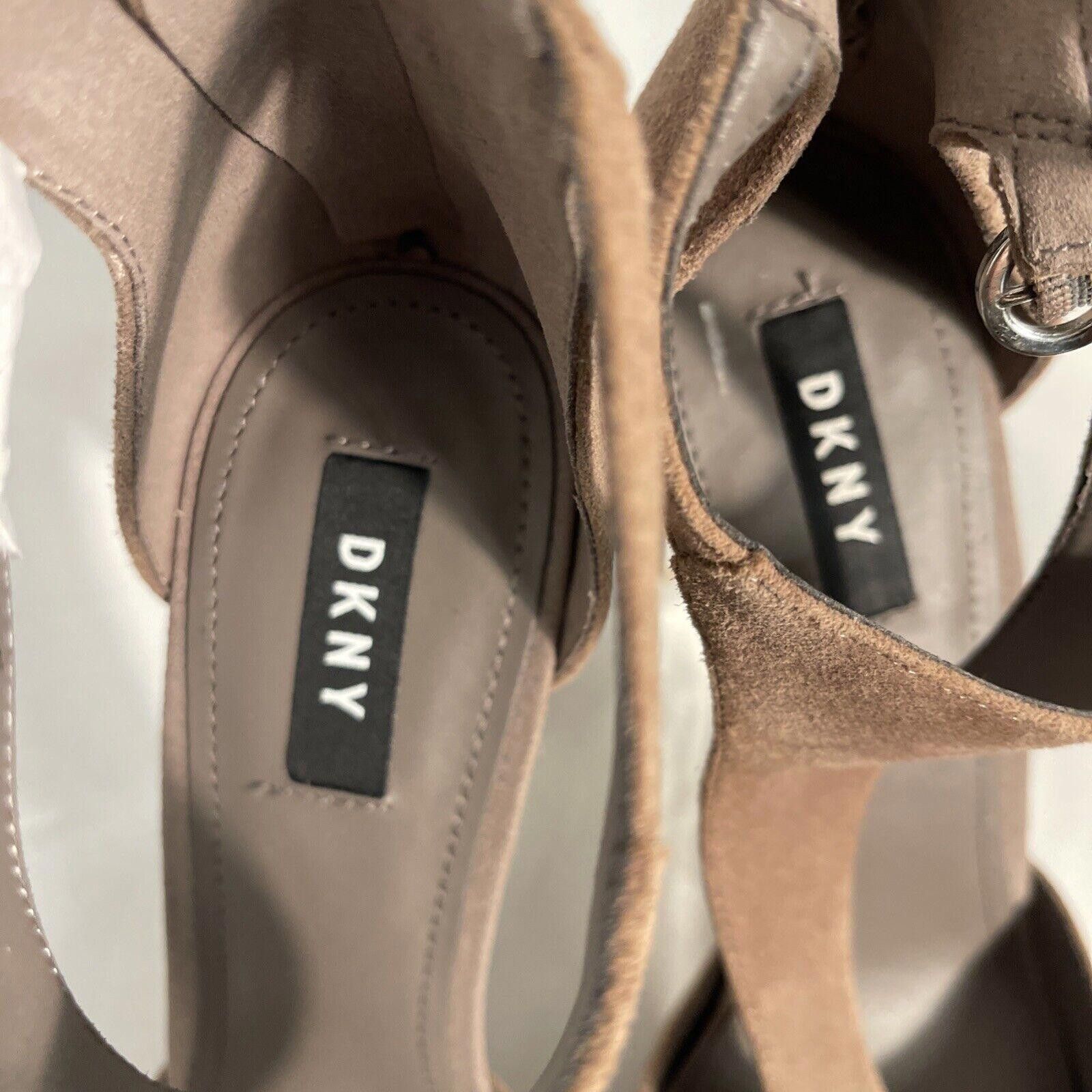 DKNY DKNY Silver/Beige Elegant Sandals sz 9.5 Size US 9.5 / IT 39.5 - 4 Thumbnail