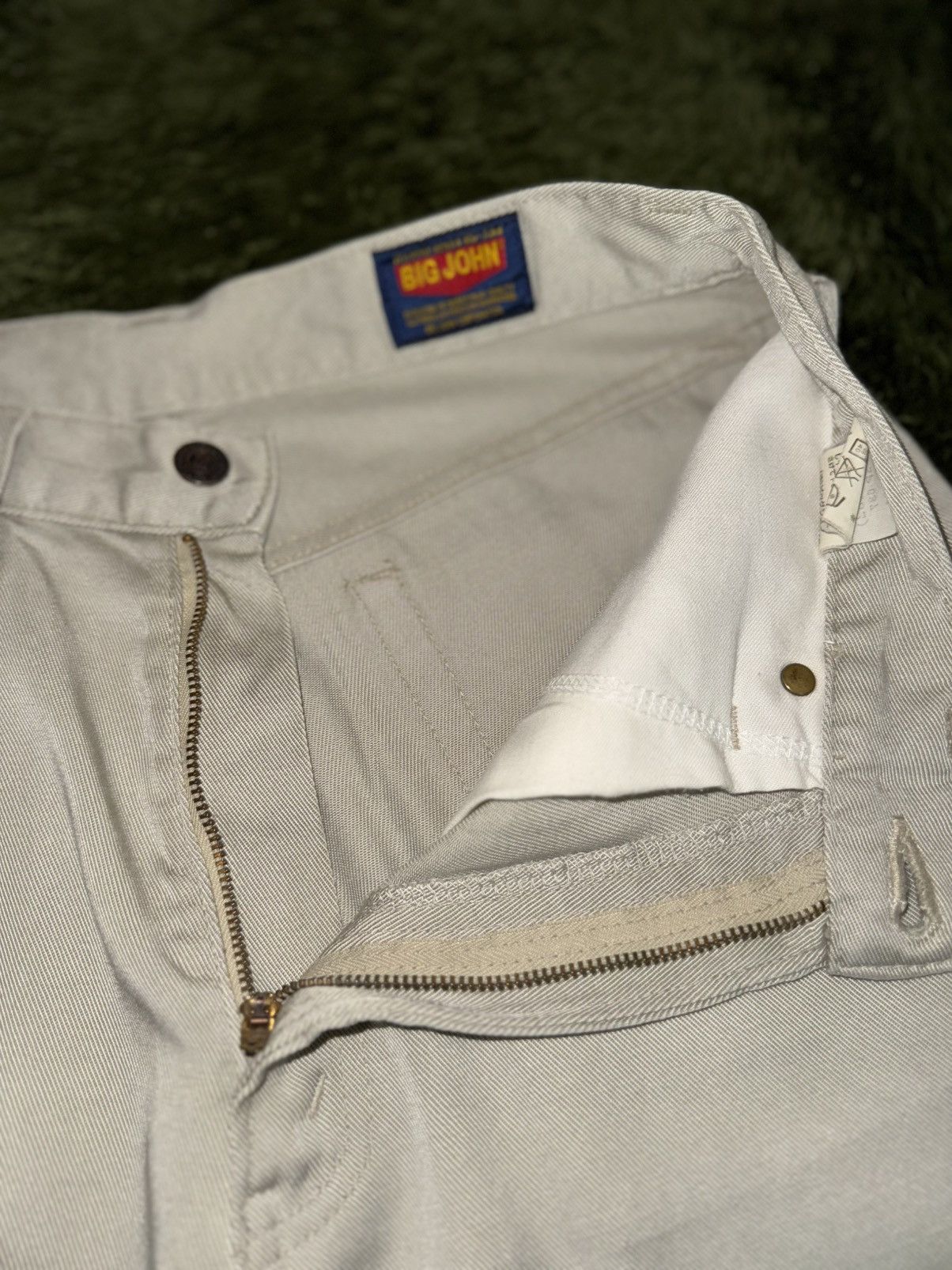 Big John [32] Big John Cotton-Blended Easy Pants Beige Size US 32 / EU 48 - 3 Thumbnail
