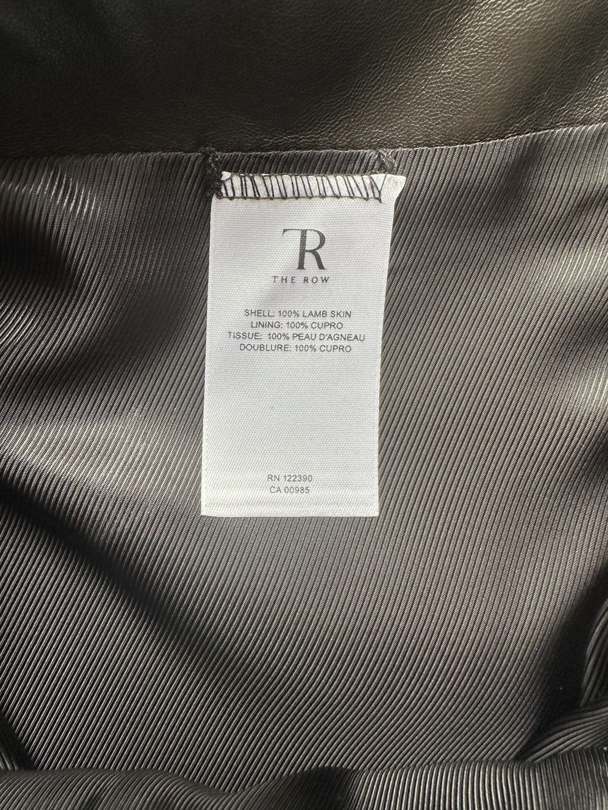 The Row The Row Leather Pencil Skirt Size 28" / US 6 / IT 42 - 7 Thumbnail