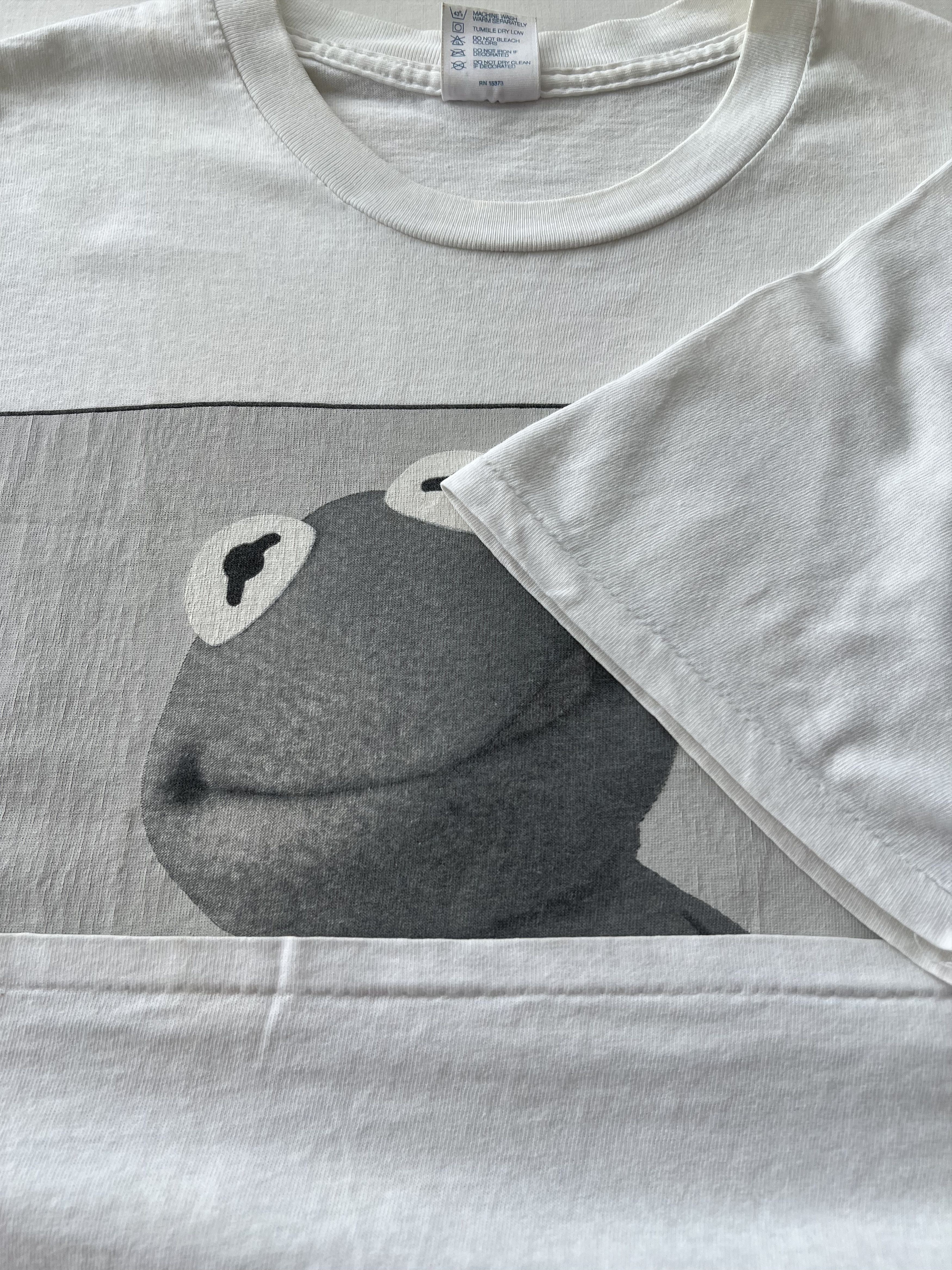 Cartoon Network Vintage 90s Kermit the Frog Kermit Clein Muppets Parody Tee Size US L / EU 52-54 / 3 - 9 Thumbnail