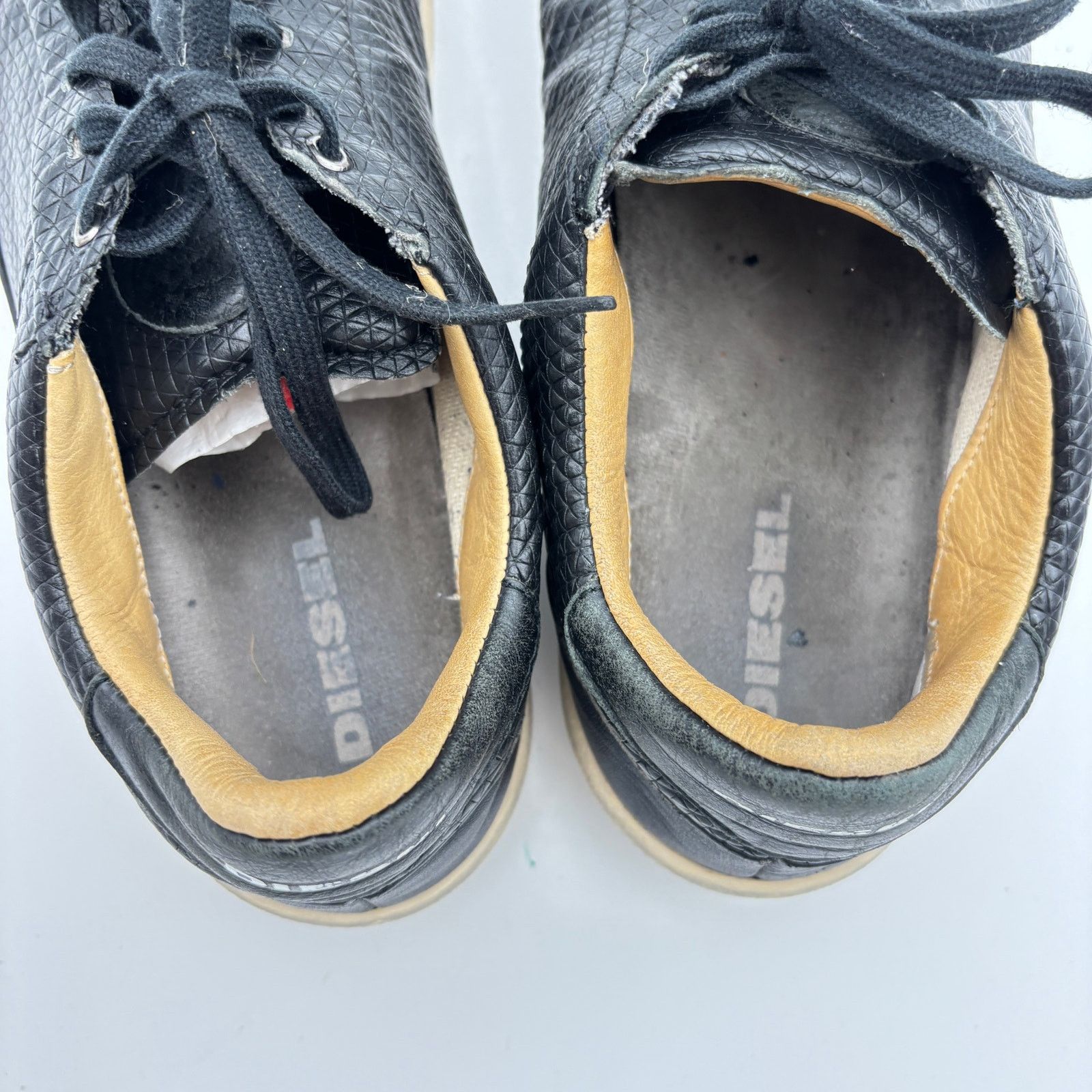 Diesel Diesel Dyneckt S-Naptik Leather Low Sneakers Shoes Men's 42 Size US 9 / EU 42 - 10 Thumbnail