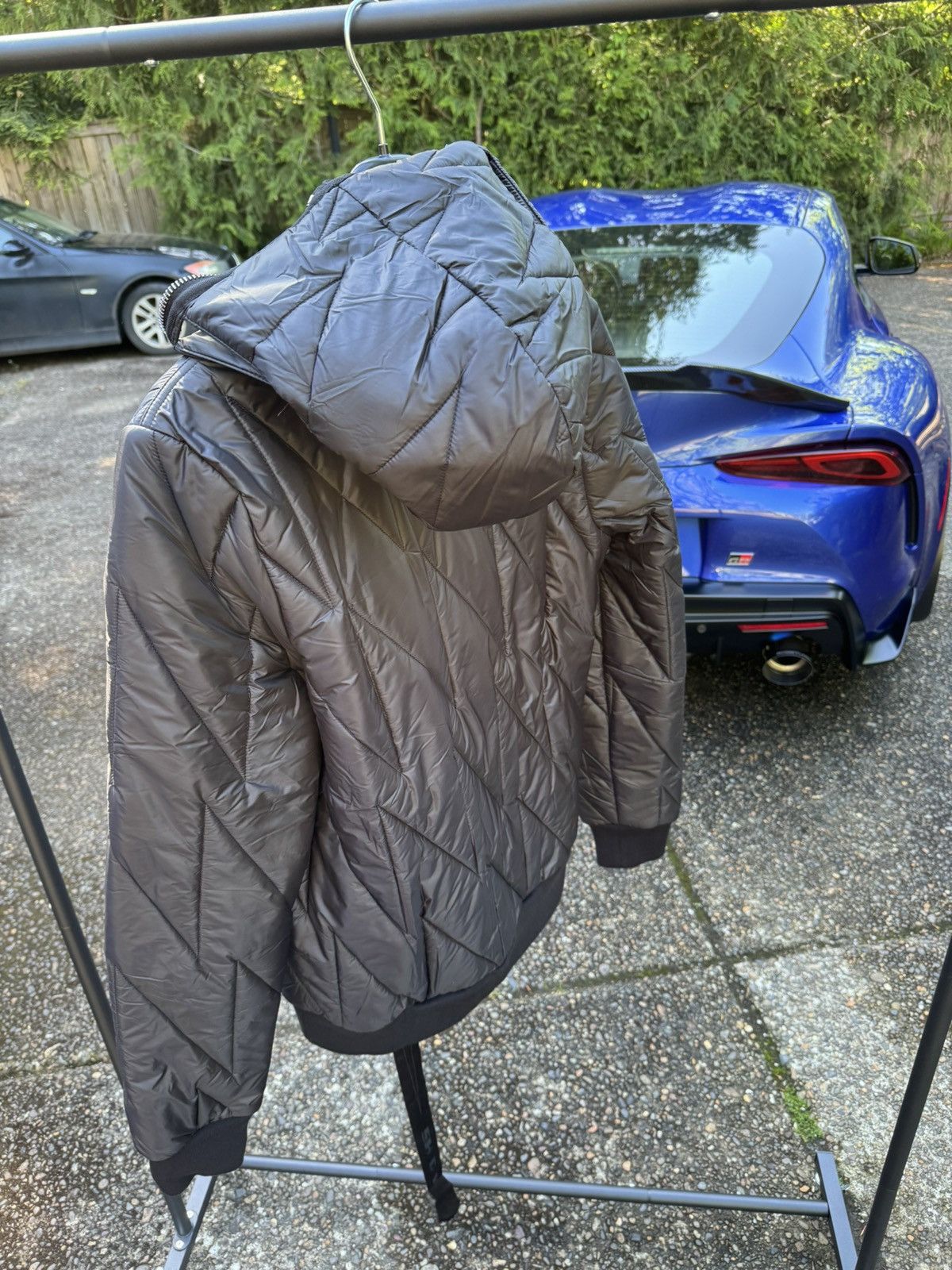 Rick Owens Rick Owens Drkshdw Nylon Gimp Jacket in Black Size US L / EU 52-54 / 3 - 5 Thumbnail