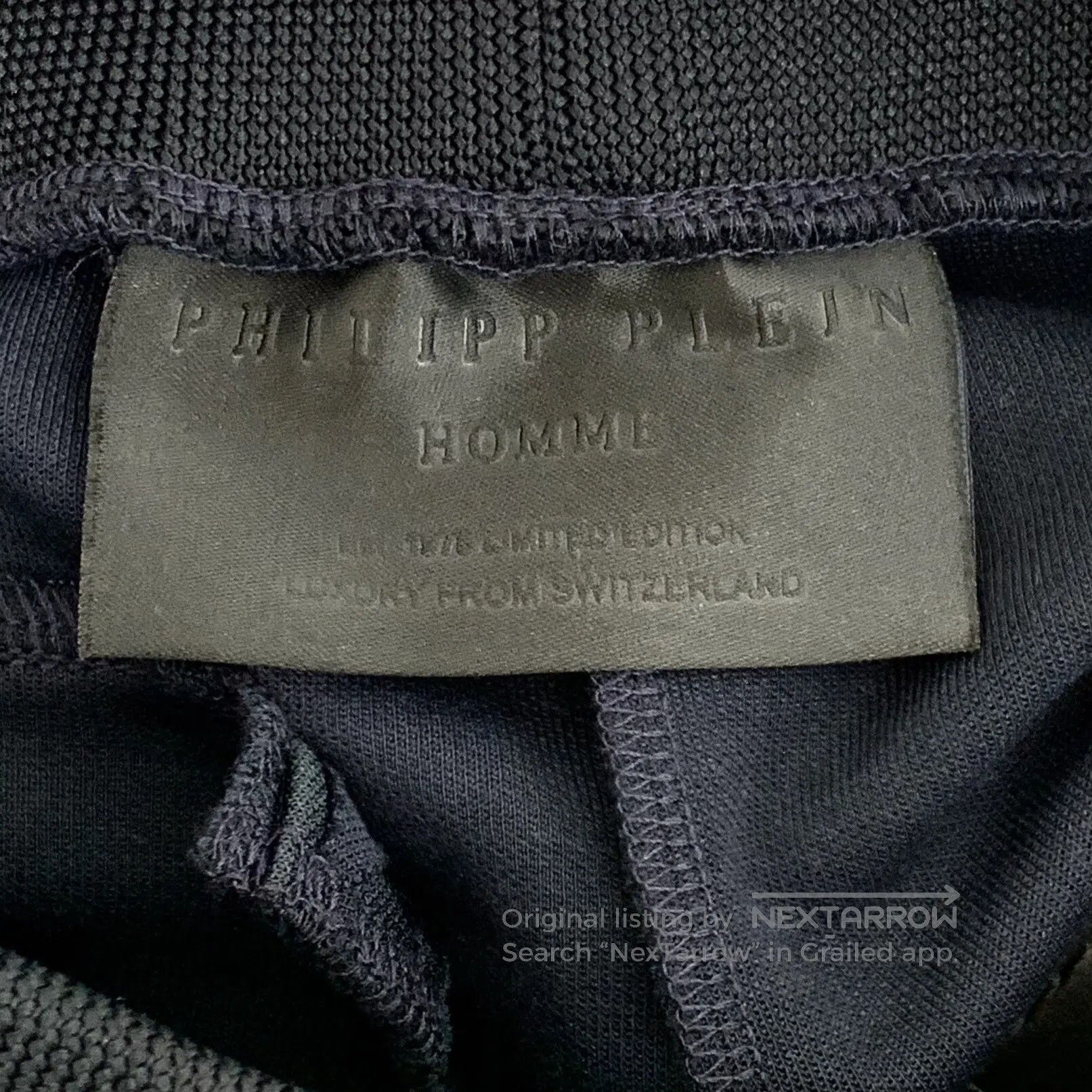 Philipp Plein Philipp Plein size M Black Logo Letter Printed Drawstring Size US 27 - 6 Thumbnail