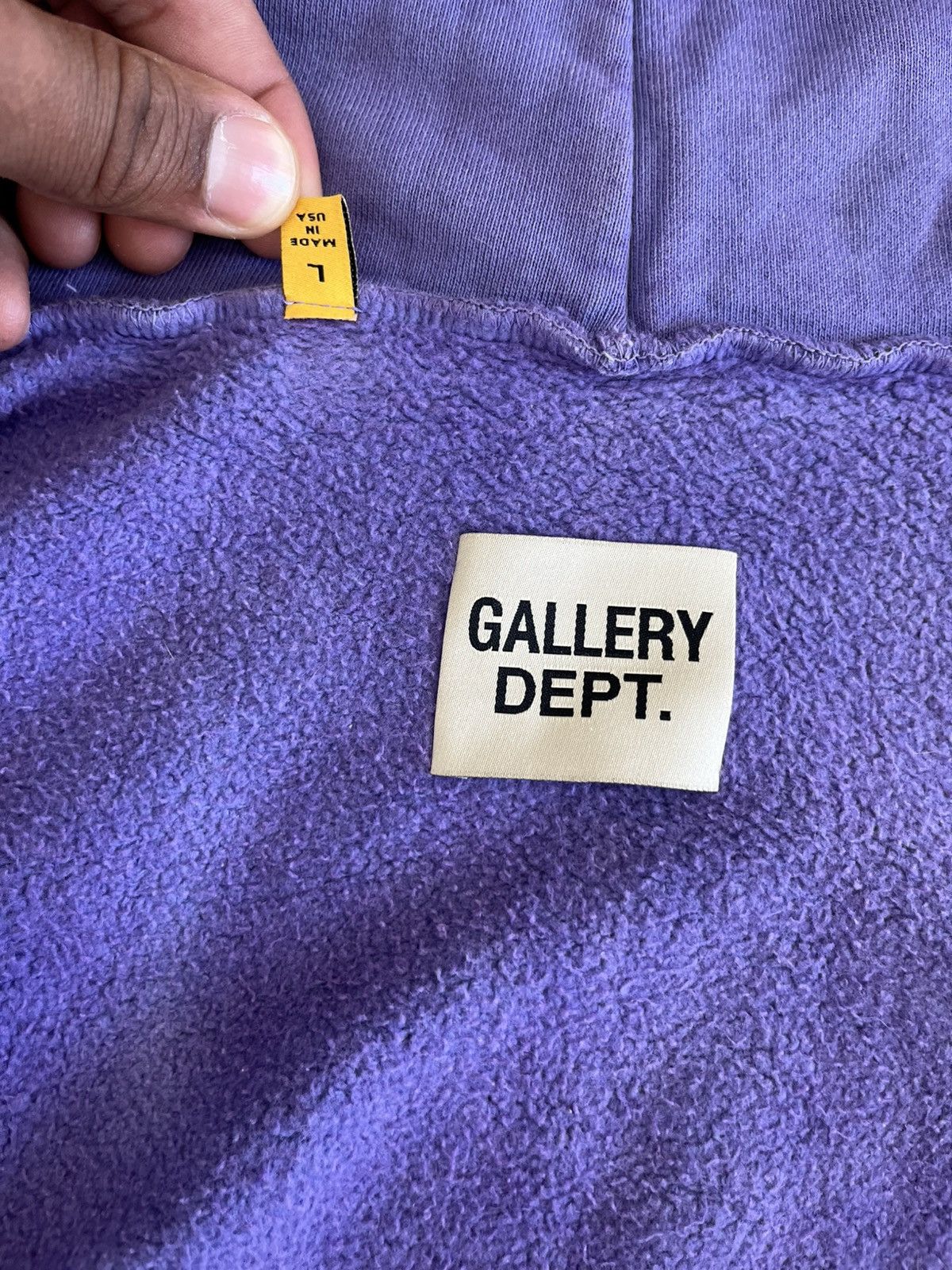 Gallery Dept. Gallery Dept. French Zip Hoodie Size US L / EU 52-54 / 3 - 7 Thumbnail