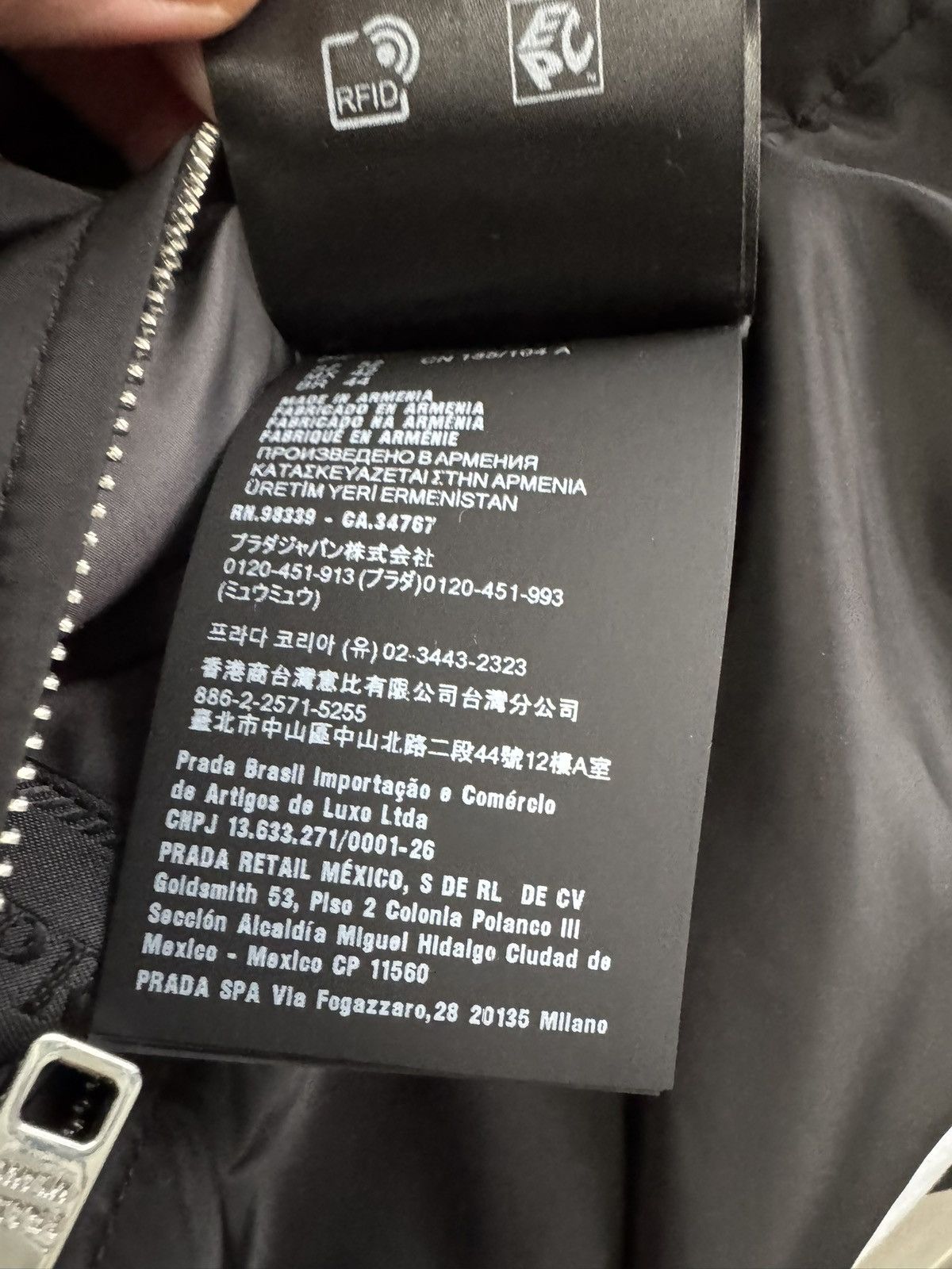 Prada PRADA reversible jacket SEE REAL TAPE MEASUREMENTS IN PHOTOS Size US L / EU 52-54 / 3 - 9 Thumbnail