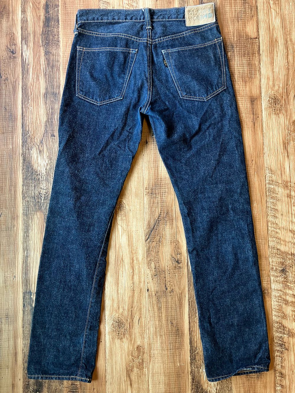 Japanese Brand COOTIE PRODUCTIONS W32 x L 31 Tapered Selvedge Jeans Size US 32 / EU 48 - 1 Thumbnail