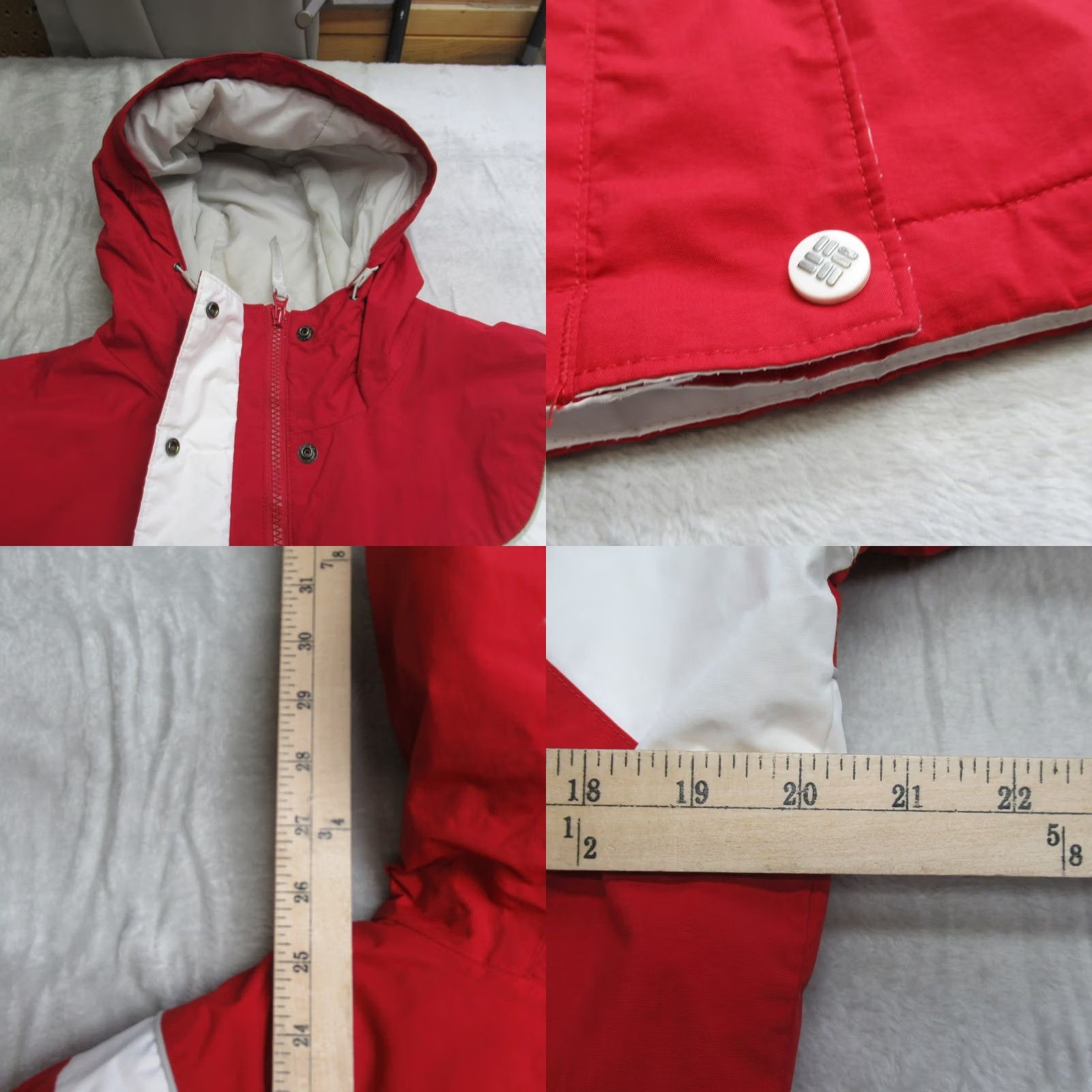 Vintage Columbia Jacket Womens M Red Insulated Hooded Waterproof Ski Jacket Snowboard Size M / US 6-8 / IT 42-44 - 8 Thumbnail