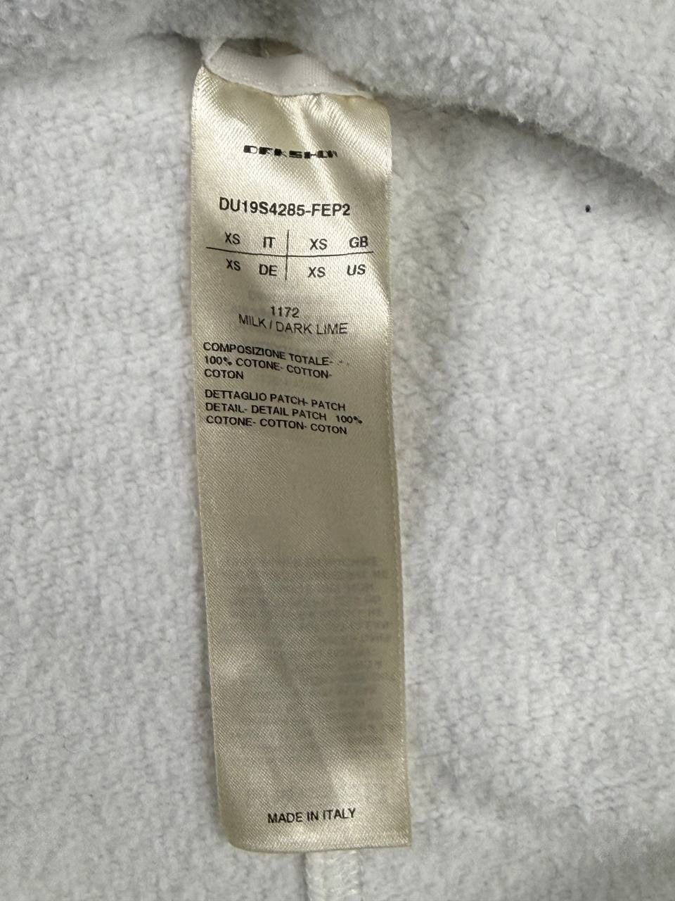 Rick Owens Drkshdw Rick Owens Drkshdw Felpa Patch Detail Hoodie Size US XS / EU 42 / 0 - 12 Thumbnail