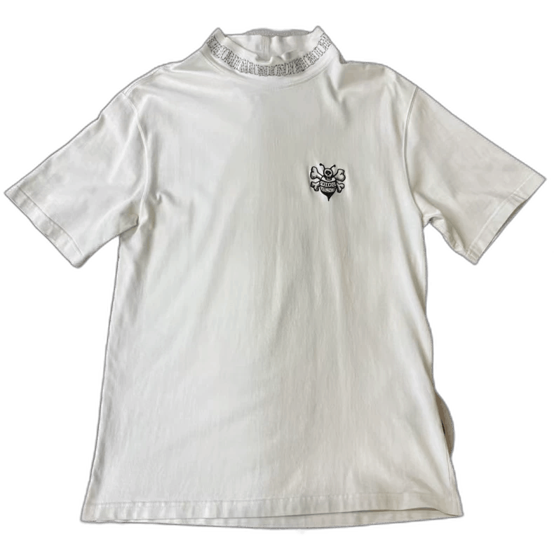 Dior Dior Embroidered Bee Stand Collar Short Sleeve-2505 Size US M / EU 48-50 / 2 - 1 Thumbnail