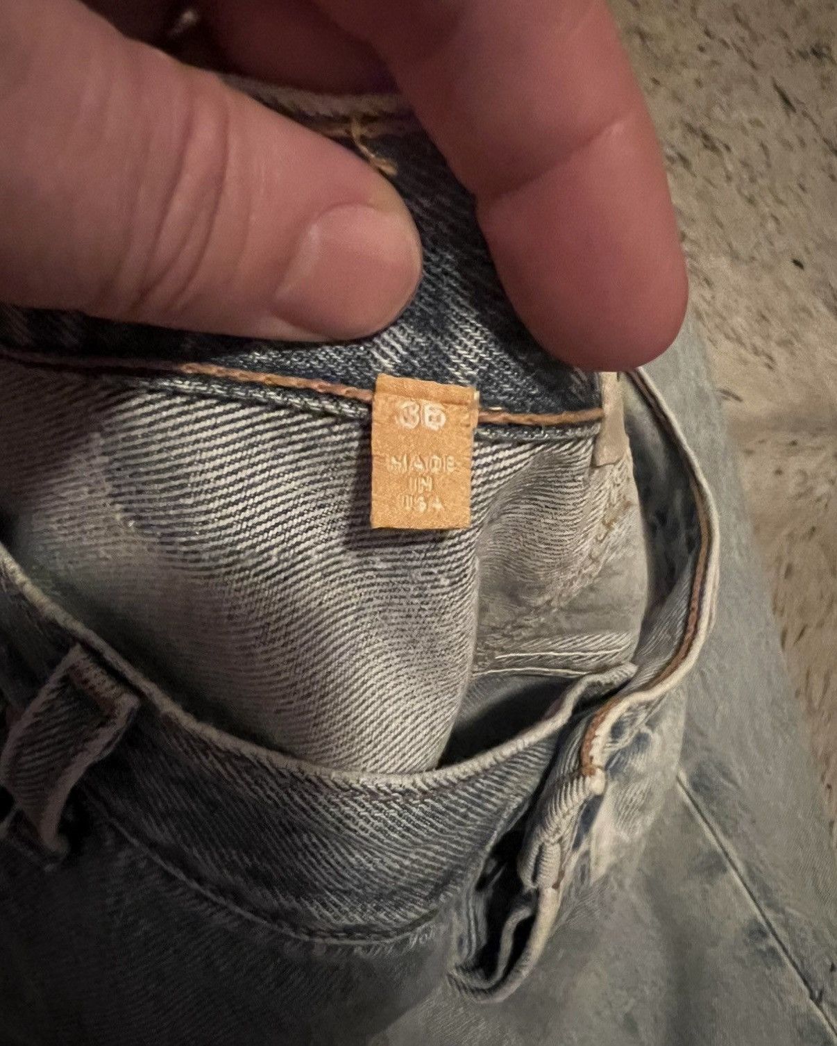 Gallery Dept. Gallery Dept 'Two-Face' 5001 Denim (size 38) Size US 38 / EU 54 - 8 Thumbnail