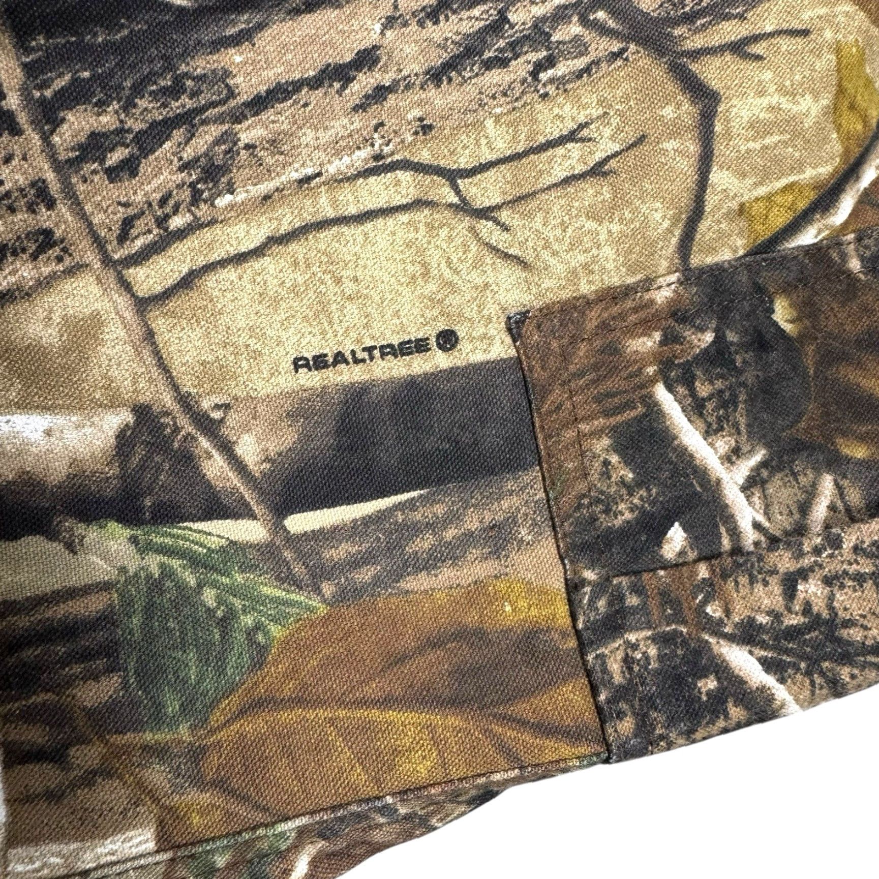 Realtree VINTAGE Russell Outdoors Pants Mens 3XL RealTree Camo Cargo Lightweight Adjustable Waist Cargo 90s Mens Pants Size US 39 - 3 Thumbnail