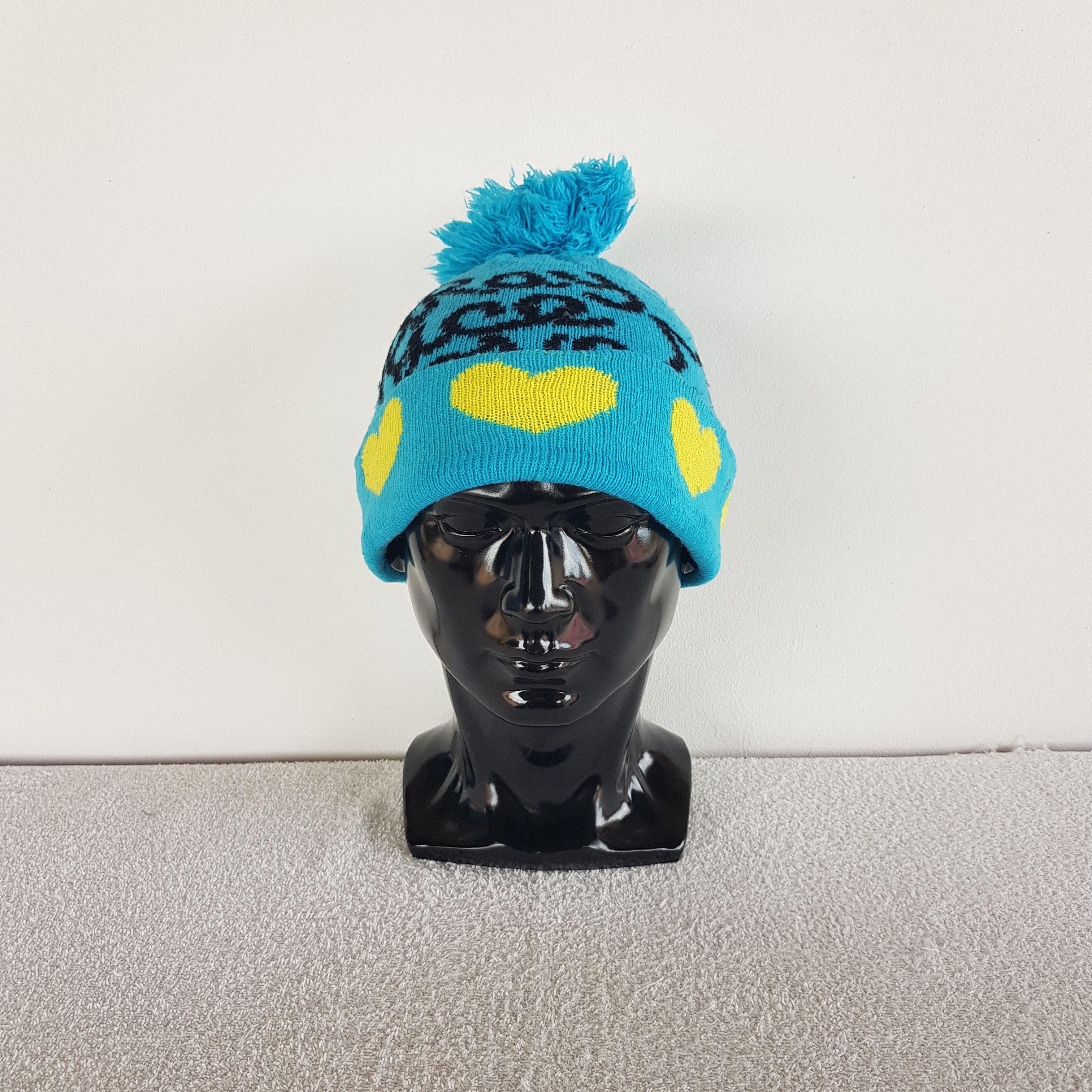 Japanese Brand Vintage Japanese Beanie Ribbed Knit Snow Caps Hats. Size ONE SIZE - 2 Thumbnail