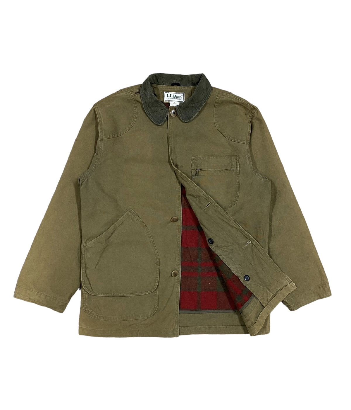 L.L. Bean Vtg🔥80s LL.Bean Barn Hunting Field Cotton Multipocket Jacket Size US M / EU 48-50 / 2 - 3 Thumbnail