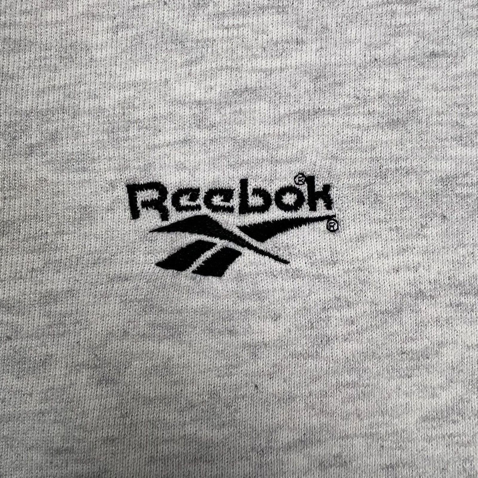 Reebok × Vintage Vintage Reebok Sweatshirt Spell Out Pullover 90s Crewneck Size US L / EU 52-54 / 3 - 2 Thumbnail