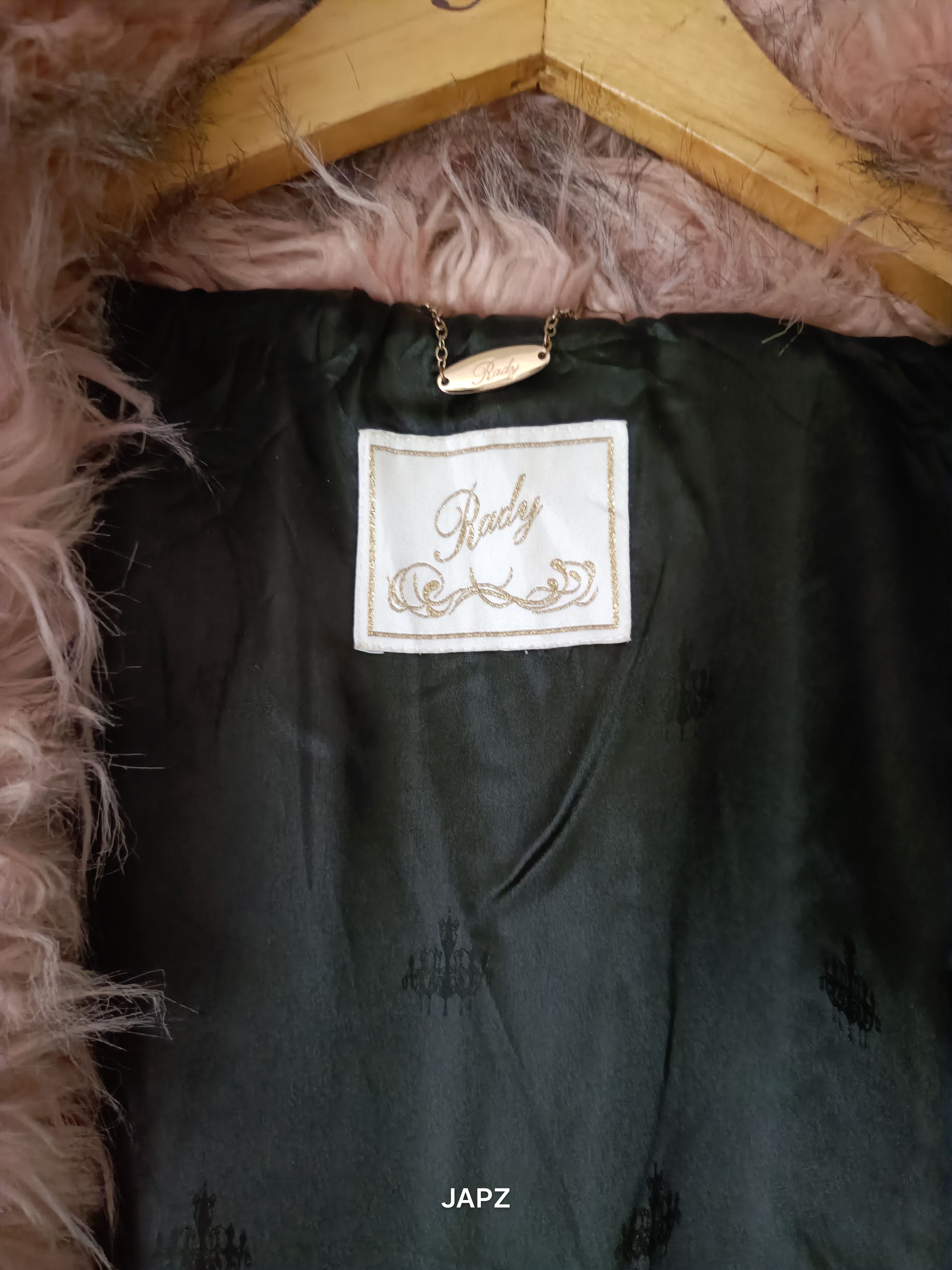 Japanese Brand Rady fluffy faux fur hybrid bomber jacket Size ONE SIZE - 10 Thumbnail