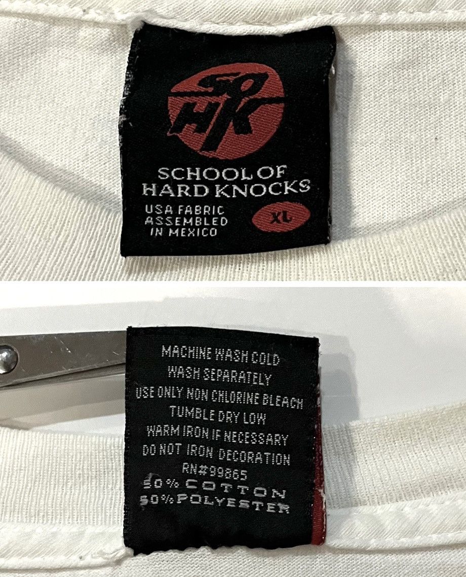 JNCO × Vintage VINTAGE Y2K SOHK SCHOOL OF HARD KNOCKS HIP HOP RAP TSHIRT Size US XL / EU 56 / 4 - 6 Thumbnail
