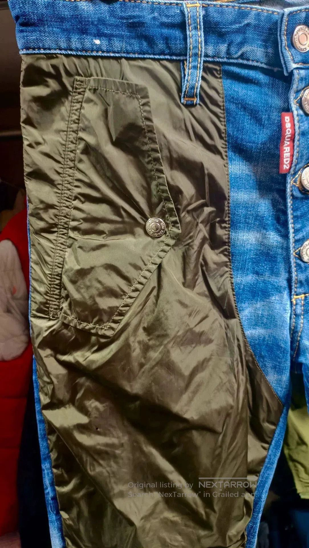 Dsquared2 Dsquared2 Sailor Cargo Jeans Nylon. Size US 28 / EU 44 - 3 Thumbnail