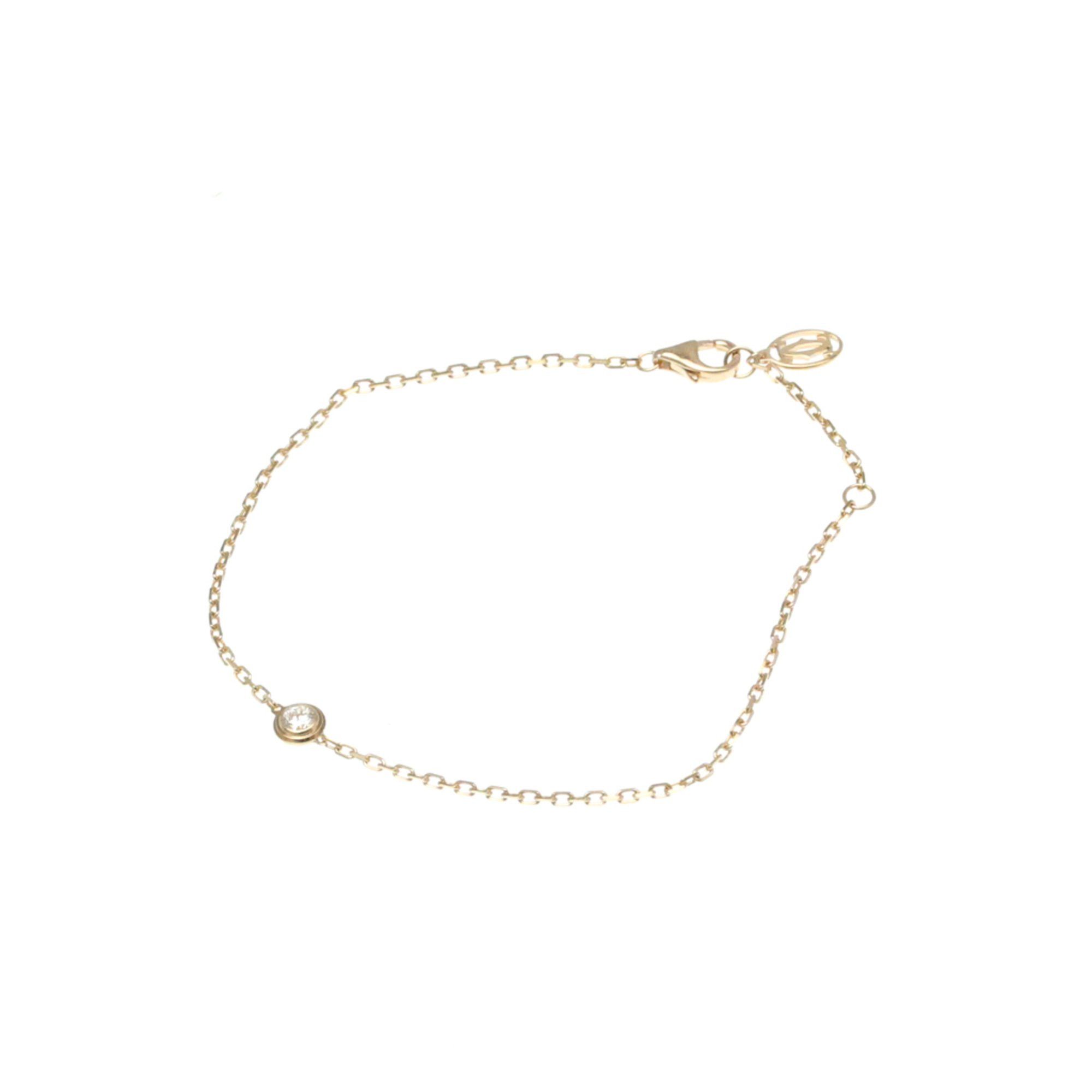 image of Cartier Diamants Légers De Cartier B6063117 Pink Gold (18K) Diamond Charm Bracelet Carat/0.13 Pink 