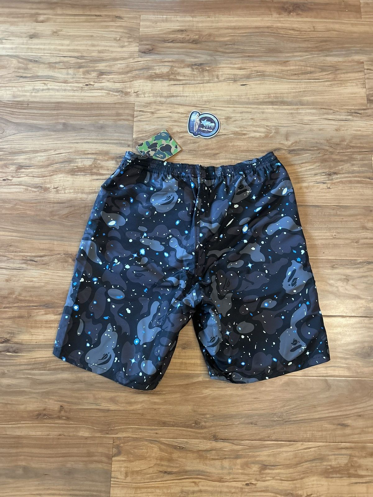 Bape Bape Space Camo / Shark Reversible Shorts Size US 30 / EU 46 - 9 Thumbnail