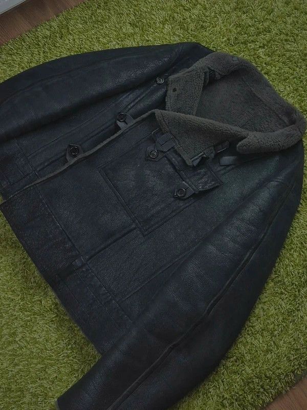 Burberry Burberry London Swedish Army Shearling Jacket Size US L / EU 52-54 / 3 - 3 Thumbnail