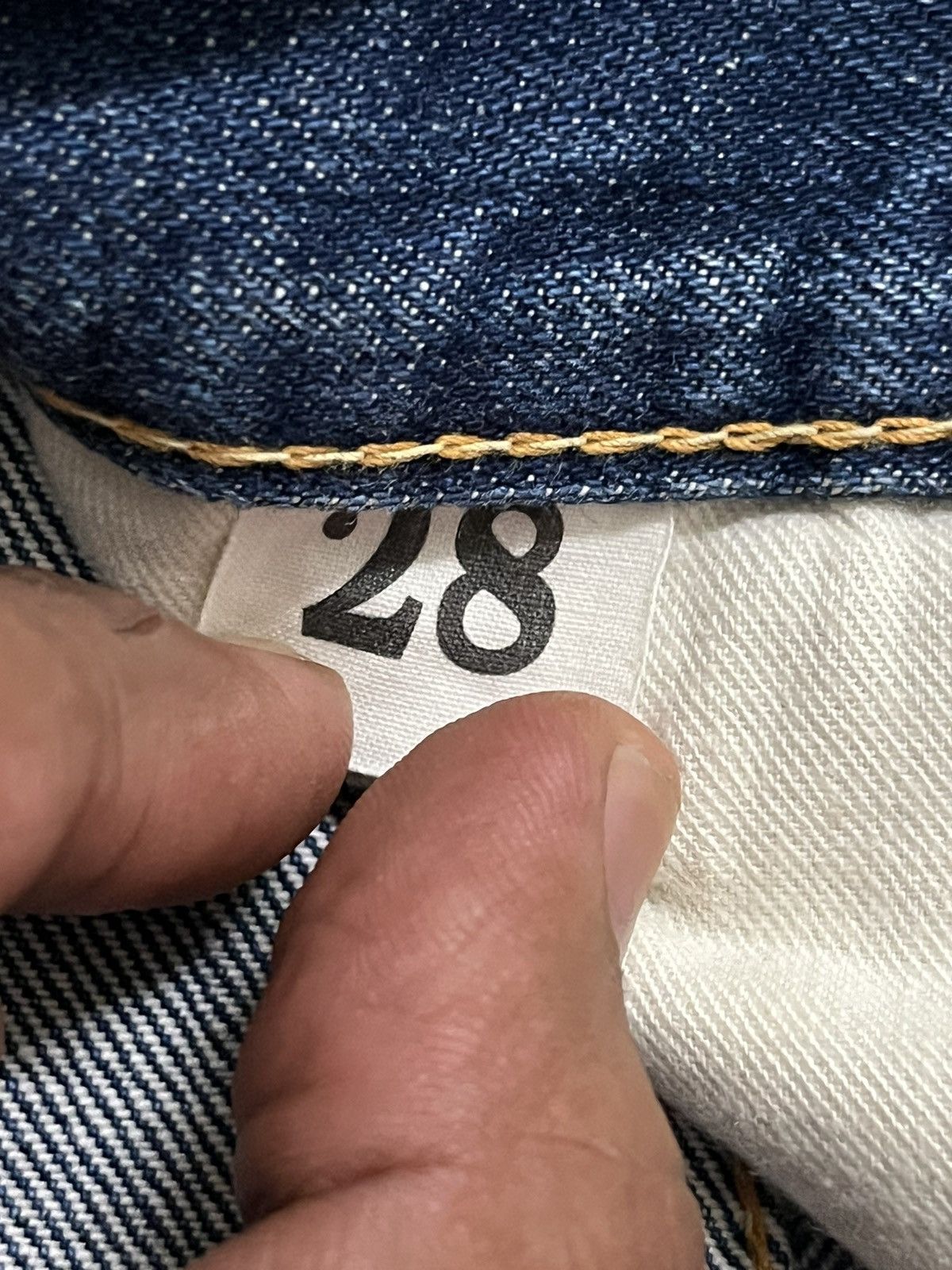 POST ARCHIVE FACTION (PAF) × Warehouse & Co. Vintage Warehouse&Co Flare Denim Size US 27 - 12 Thumbnail