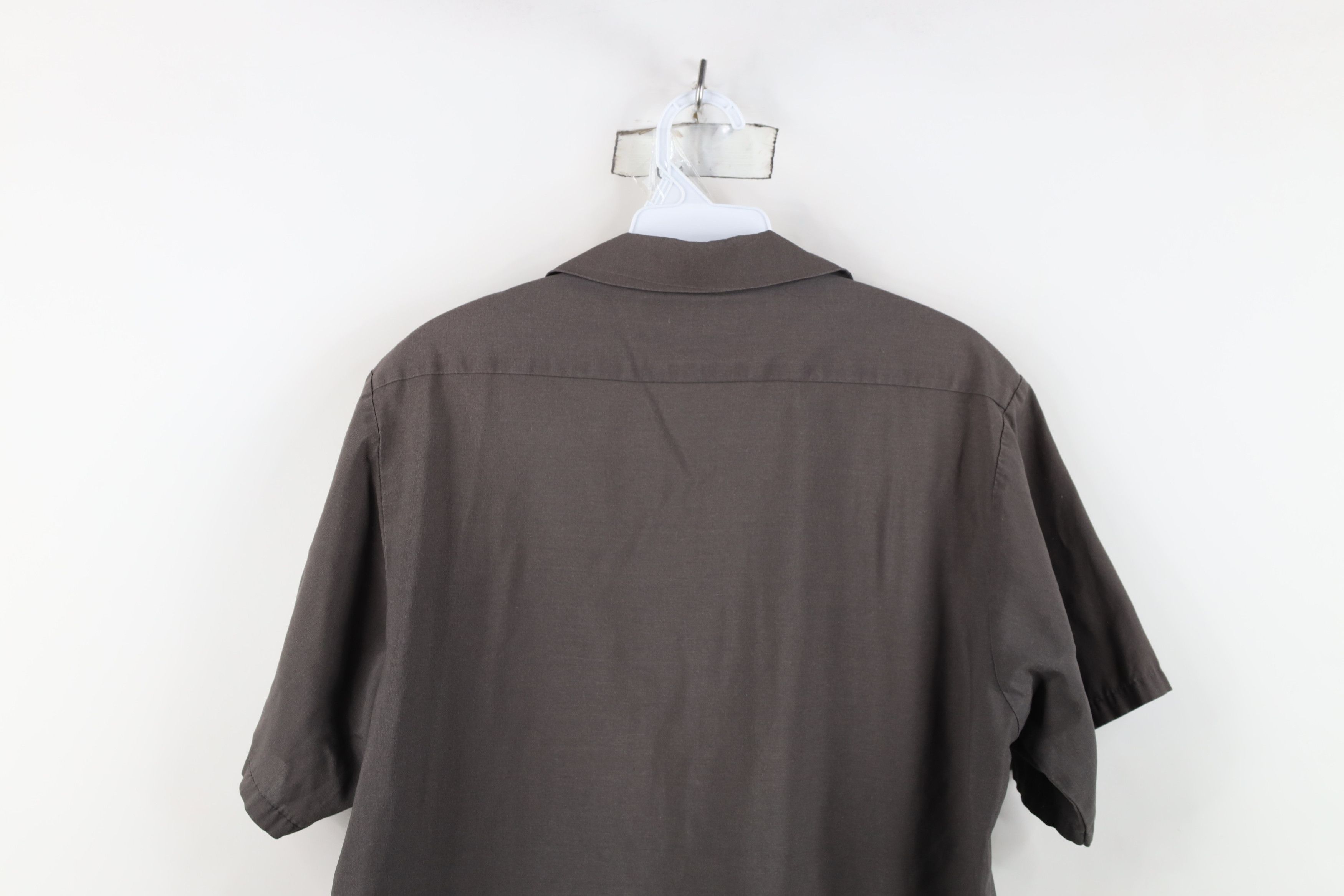 Vintage Vintage 90s Streetwear Workwear Mechanic Button Shirt USA Size US M / EU 48-50 / 2 - 12 Thumbnail