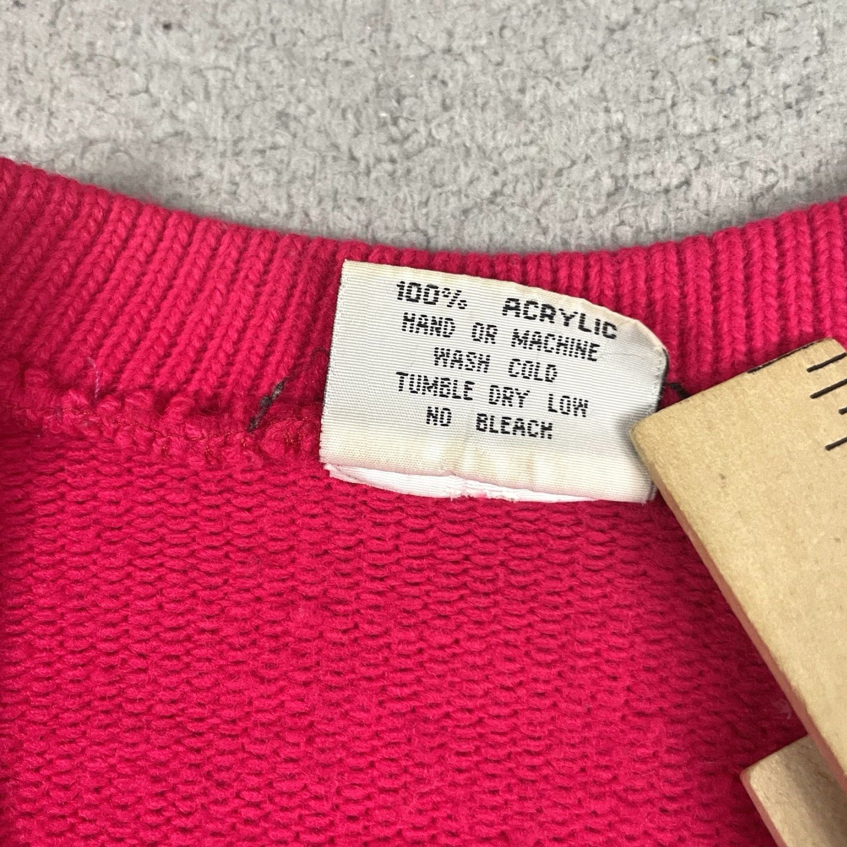 Pinko VINTAGE Stallion Cardigan Sweater Women 80s Pink Knit Button S Small USA 80s Womens Stallion Cardigan Size S / US 4 / IT 40 - 5 Thumbnail