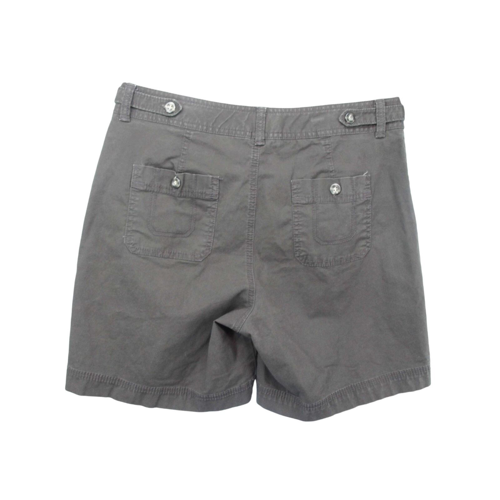 Dockers Dockers Size 6 Mid Rise Curvy Brown Khaki Shorts Pockets Size 28" / US 6 / IT 42 - 2 Thumbnail