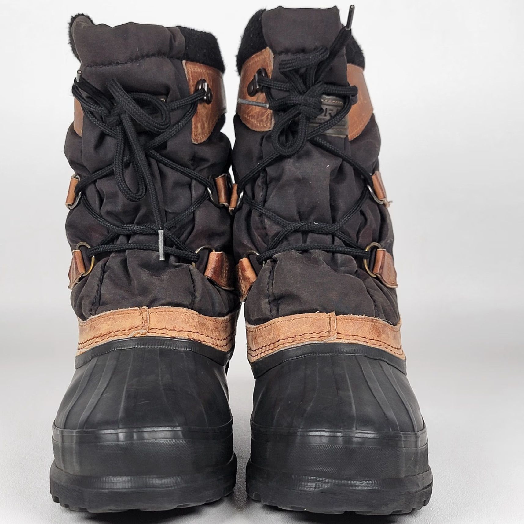 SOREL SOREL Eddie Bauer Boots Womens 10.5 Winter Snow Rain Brown Felt Lined Insulated Lace Up Round Toe Casual Waterproof Waterproof? Size US 11 / IT 41 - 2 Thumbnail