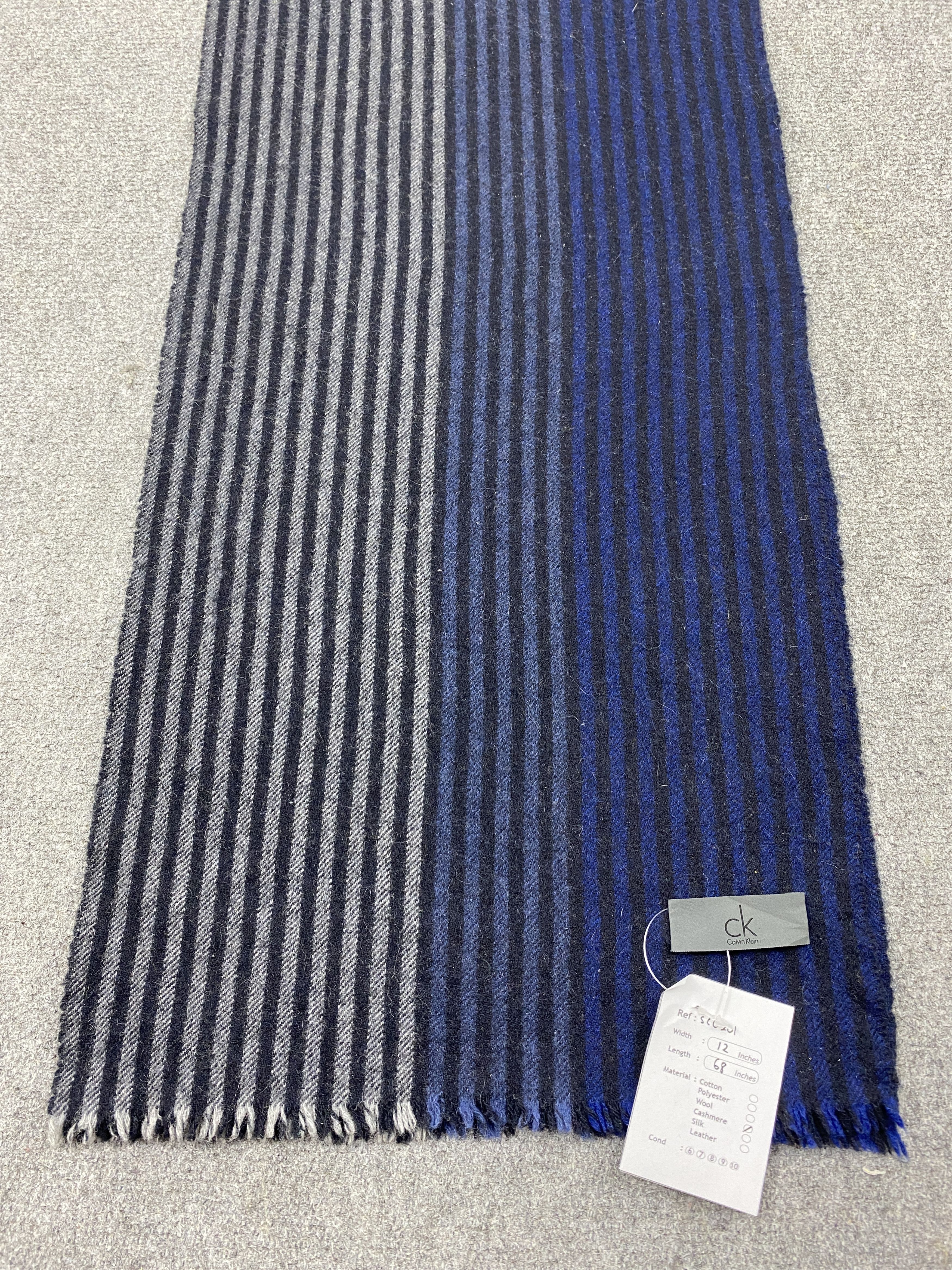 Calvin Klein Calvin Klein Scarf Wool Muffler Scarves Neckwear - SC0201 Size ONE SIZE - 3 Thumbnail