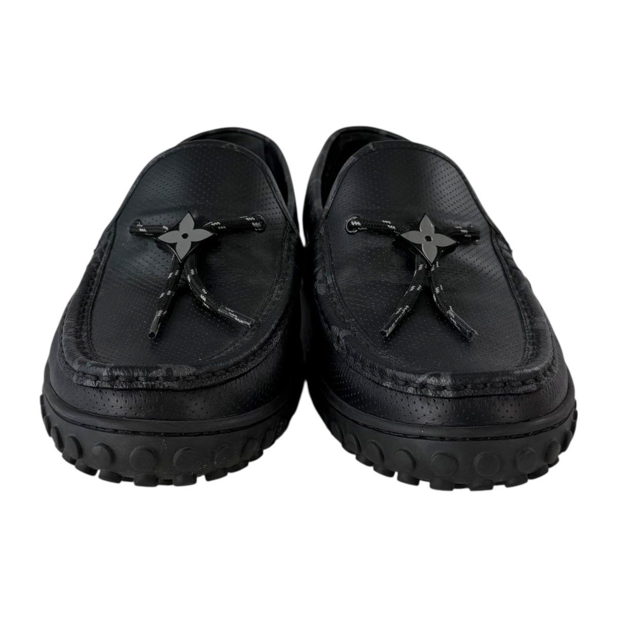 Louis Vuitton Louis Vuitton Monogram Eclipse Racer Mocassin Loafer Size US 7 / EU 40 - 2 Thumbnail