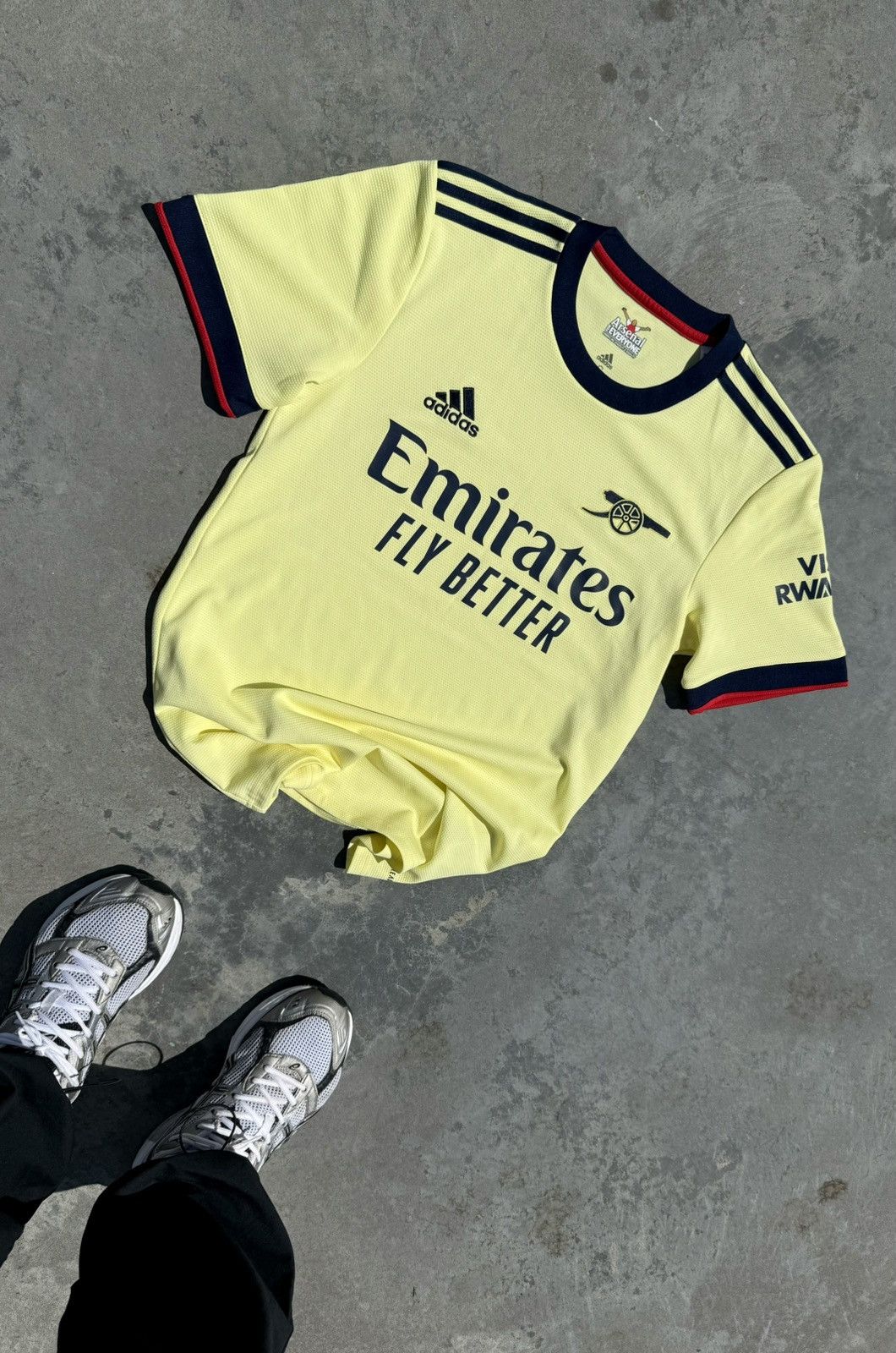 Adidas Arsenal London 2021 Soccer Football Blokecore Y2K Jersey Size US S / EU 44-46 / 1 - 1 Thumbnail